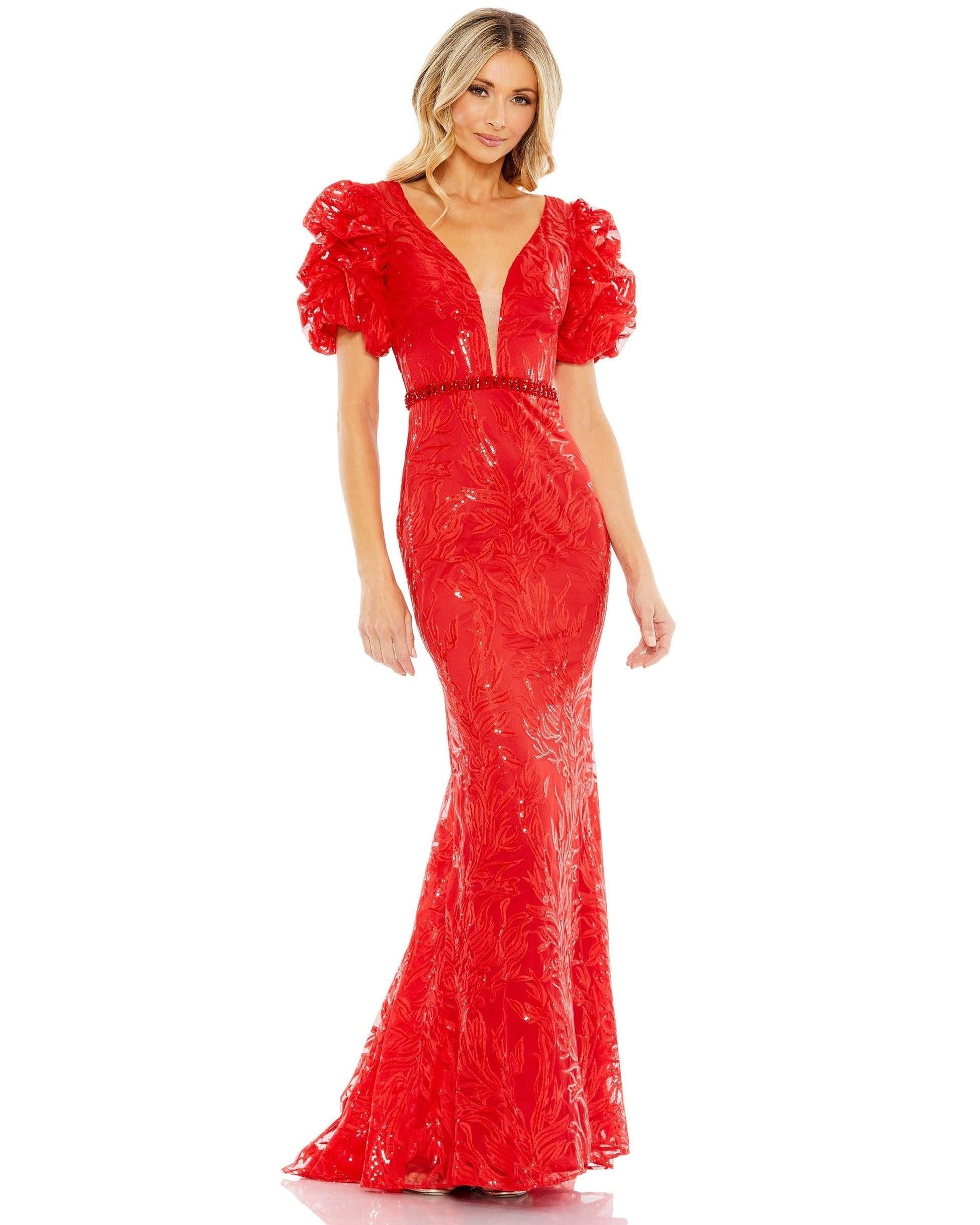 Mac Duggal Long Formal Evening Dress 12421 - The Dress Outlet
