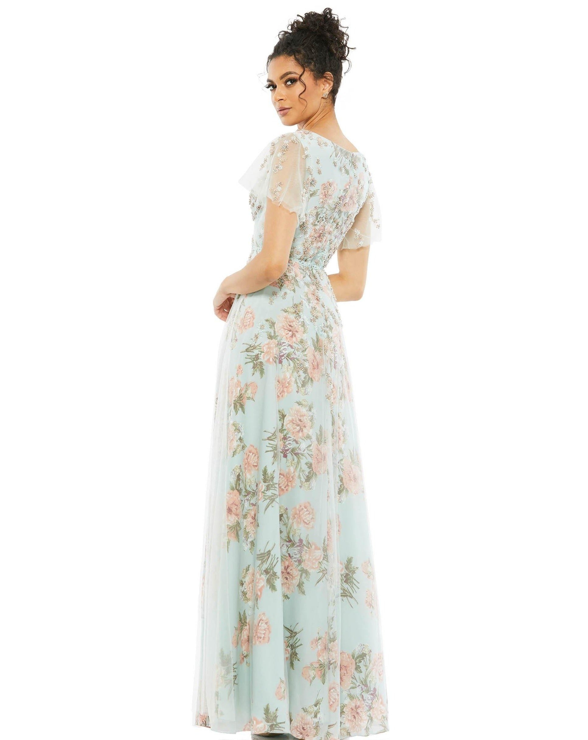 Mac Duggal Long Mother of the Bride Dress 11220 - The Dress Outlet