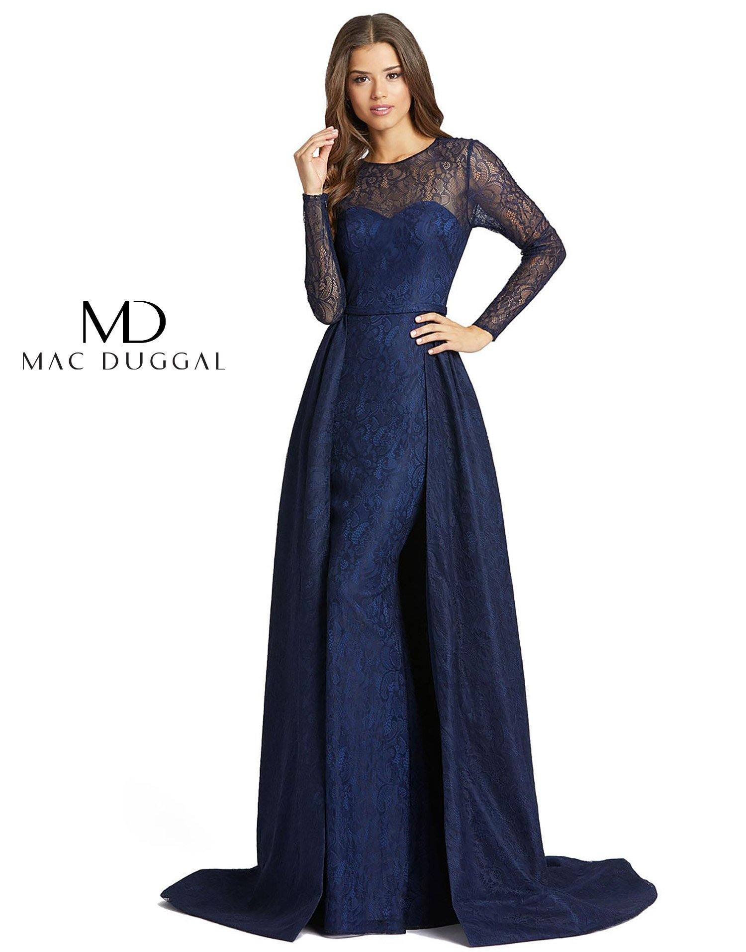 Mac Duggal Long Mother of the Bride Dress 12356 - The Dress Outlet
