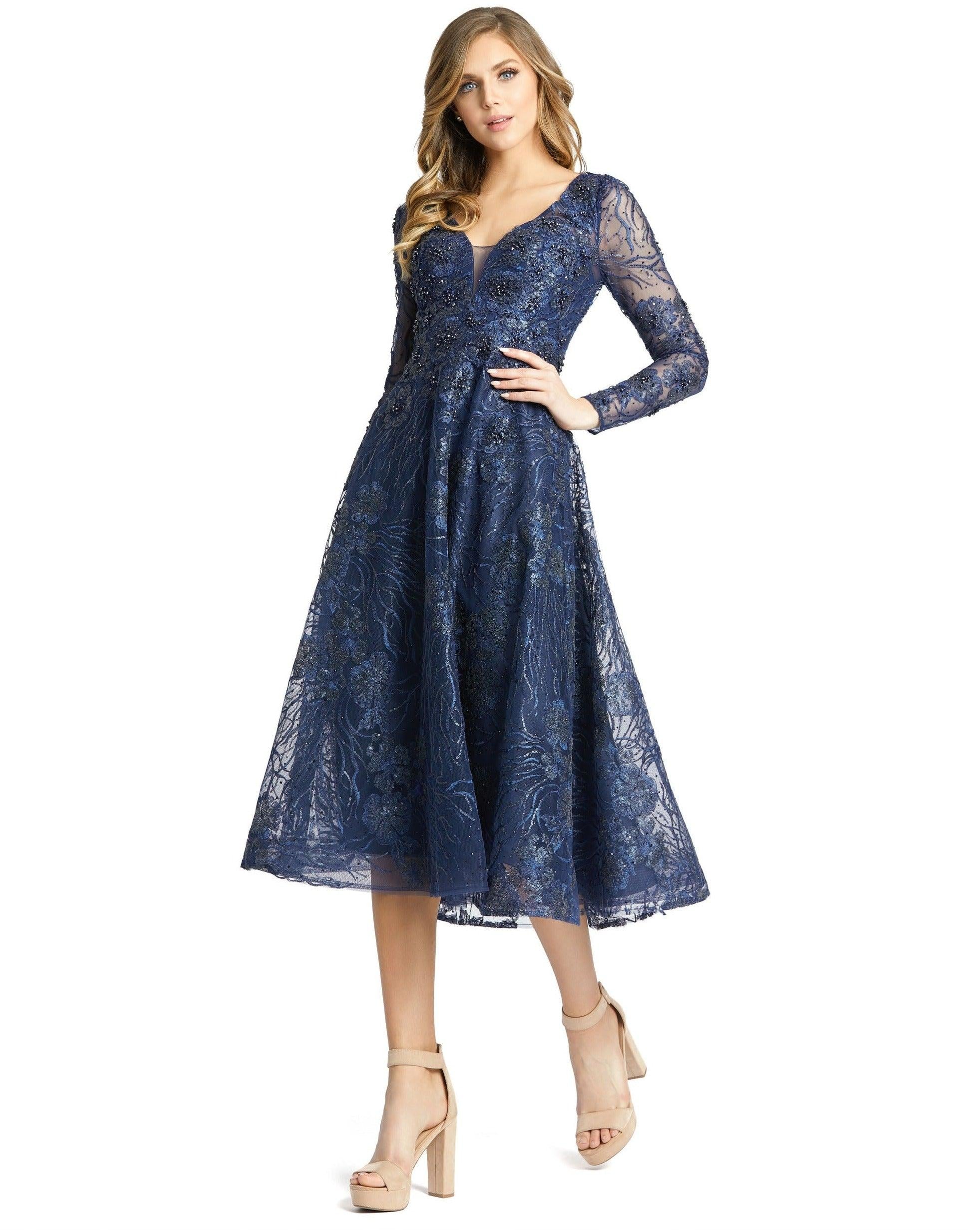 Midnight Mac Duggal 20286 Midnight 12 Cocktail Dress Sale