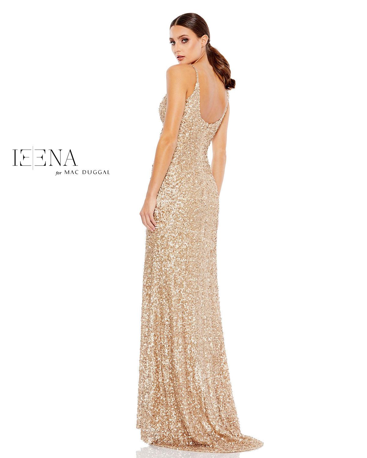 Mac Duggal Prom Long High Slit Sequins Dress 26476 Sale - The Dress Outlet