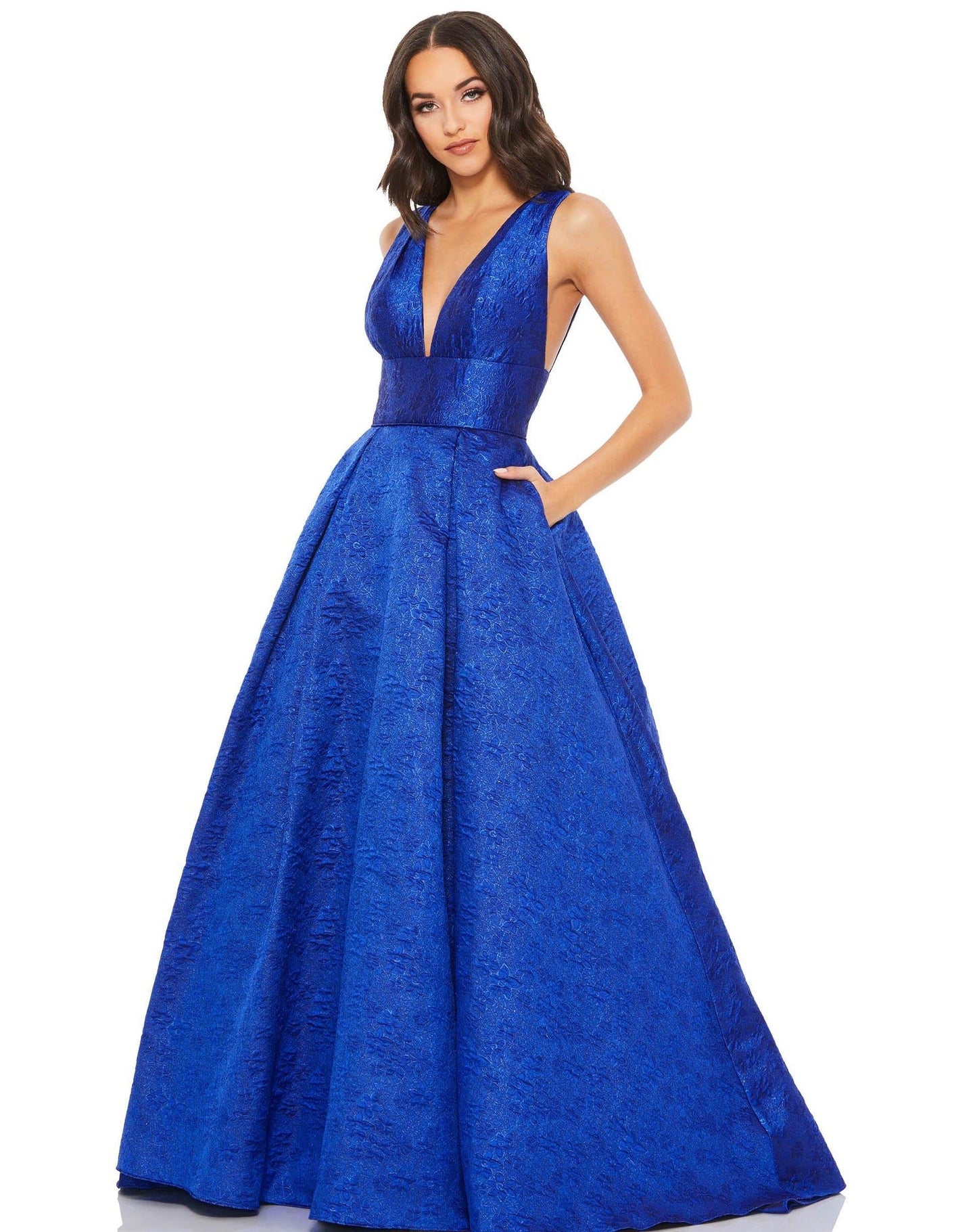 Mac Duggal Prom Long Sleeveless Ball Gown 67098 - The Dress Outlet