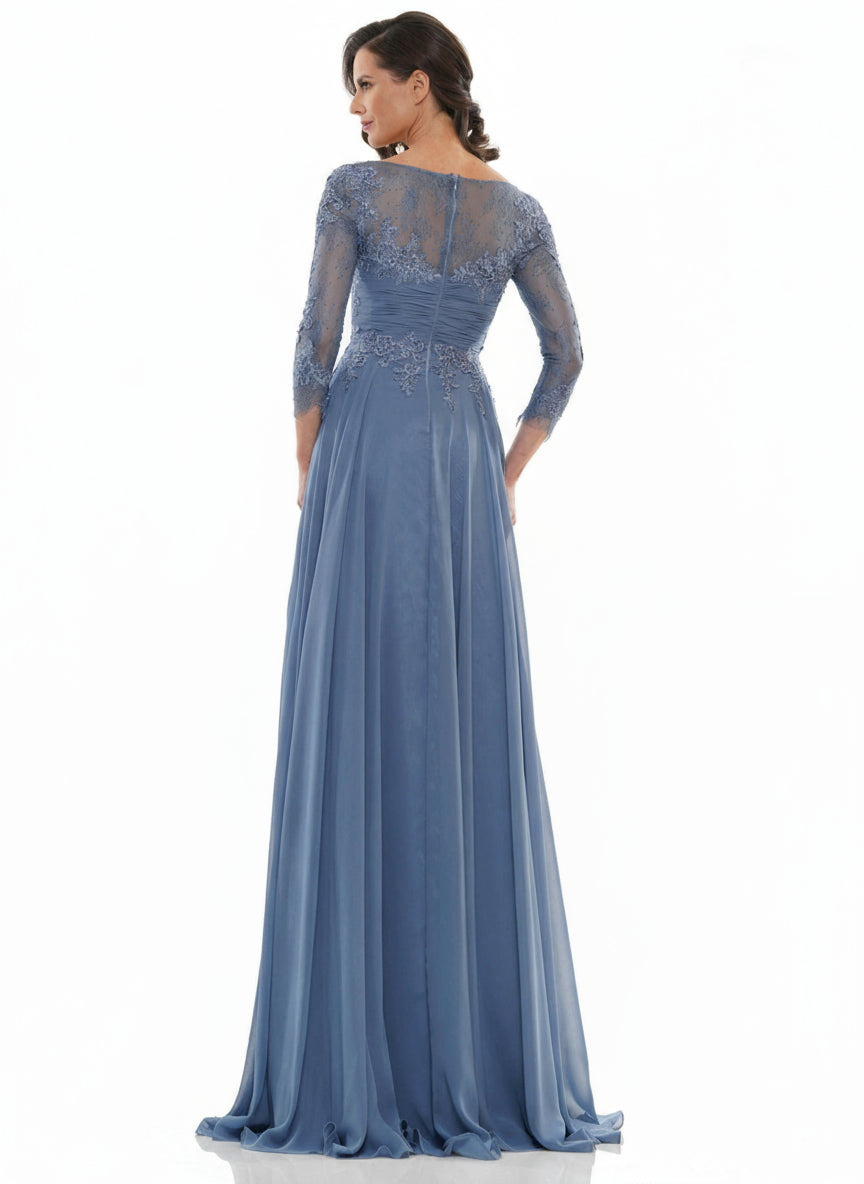 Marsoni Chiffon Mother of the Bride Long Gown 1125 - The Dress Outlet