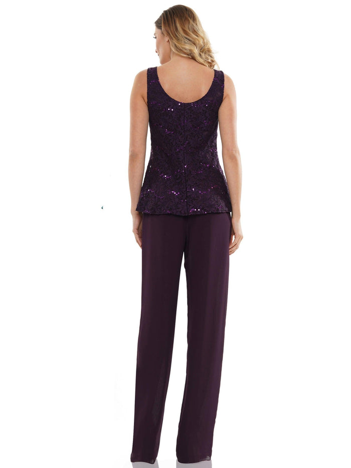 Marsoni Formal Long Sleeve Jacket Pant Suit 305 - The Dress Outlet