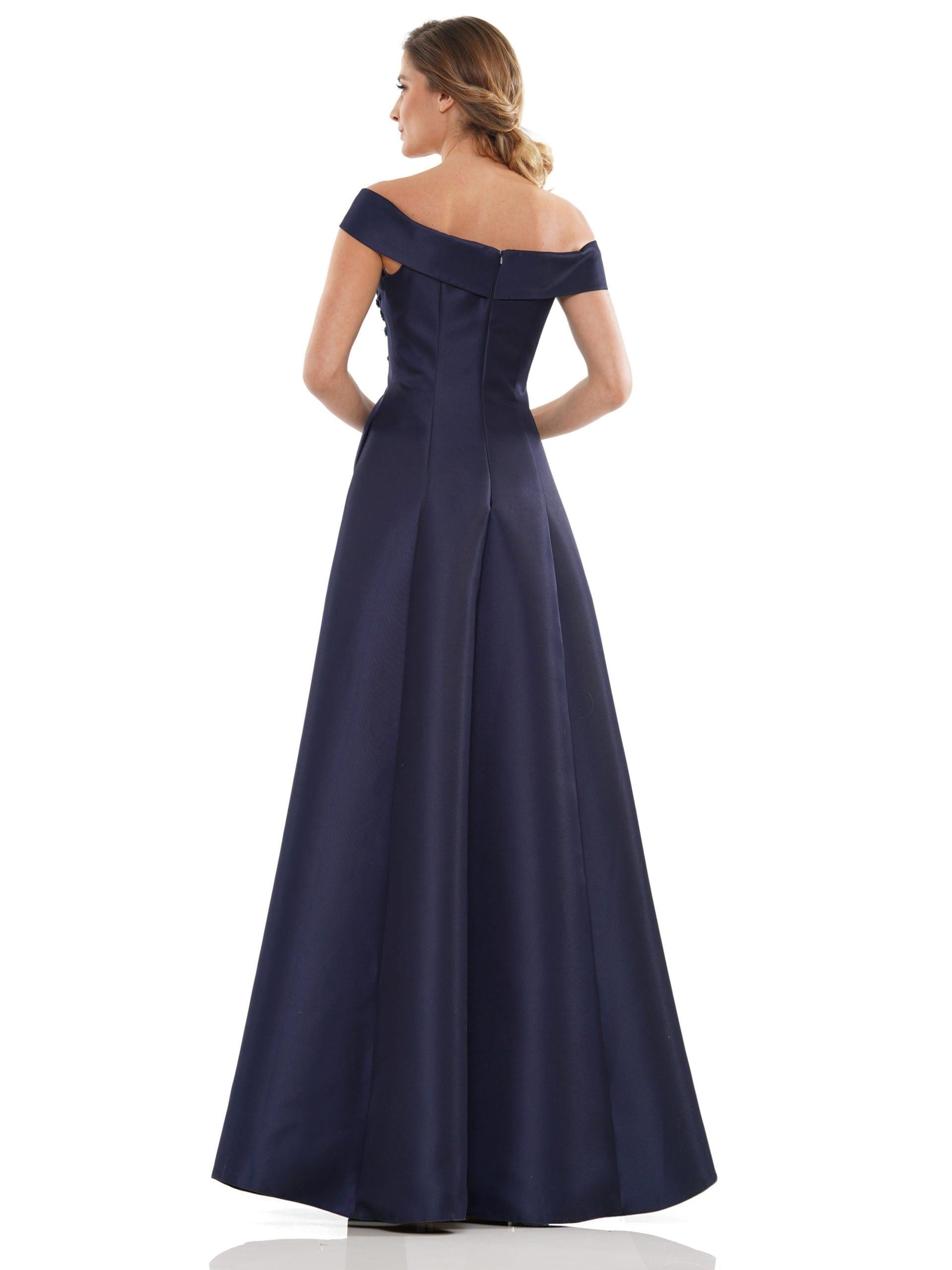 Marsoni Long Formal Off Shoulder Dress 1138 - The Dress Outlet