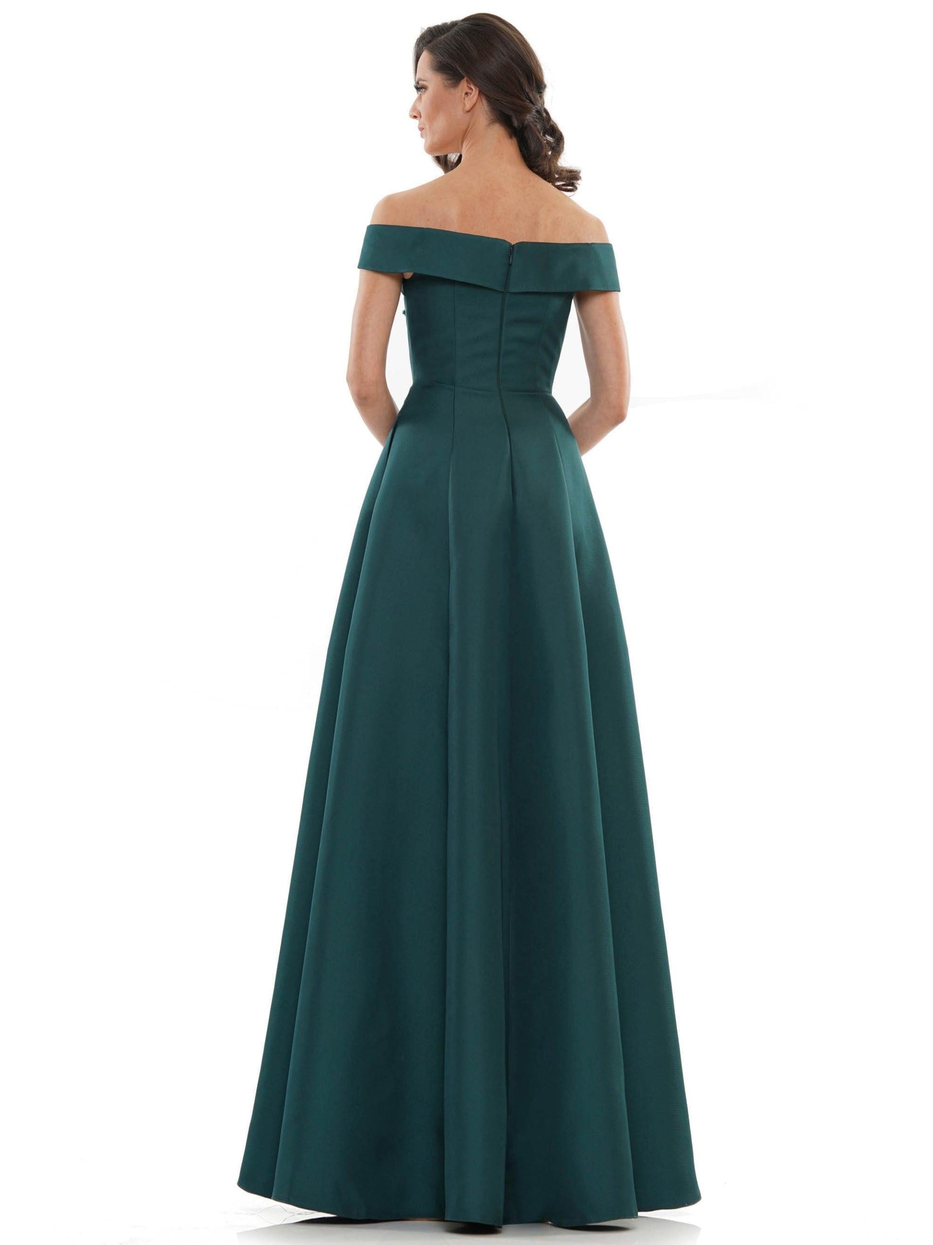 Marsoni Long Formal Off Shoulder Dress 1138 - The Dress Outlet