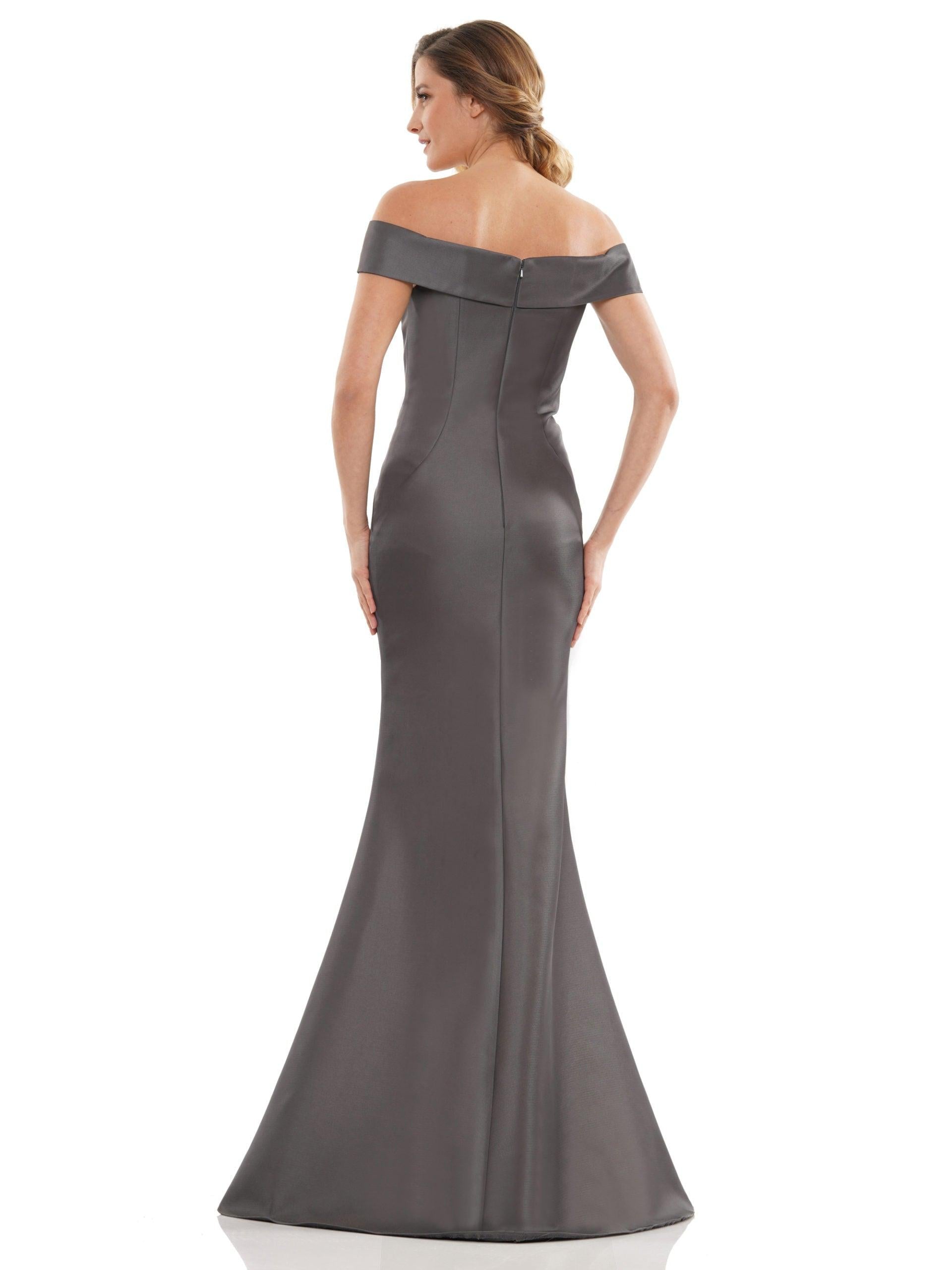 Marsoni Long Formal Off Shoulder Mermaid Dress 1142 - The Dress Outlet