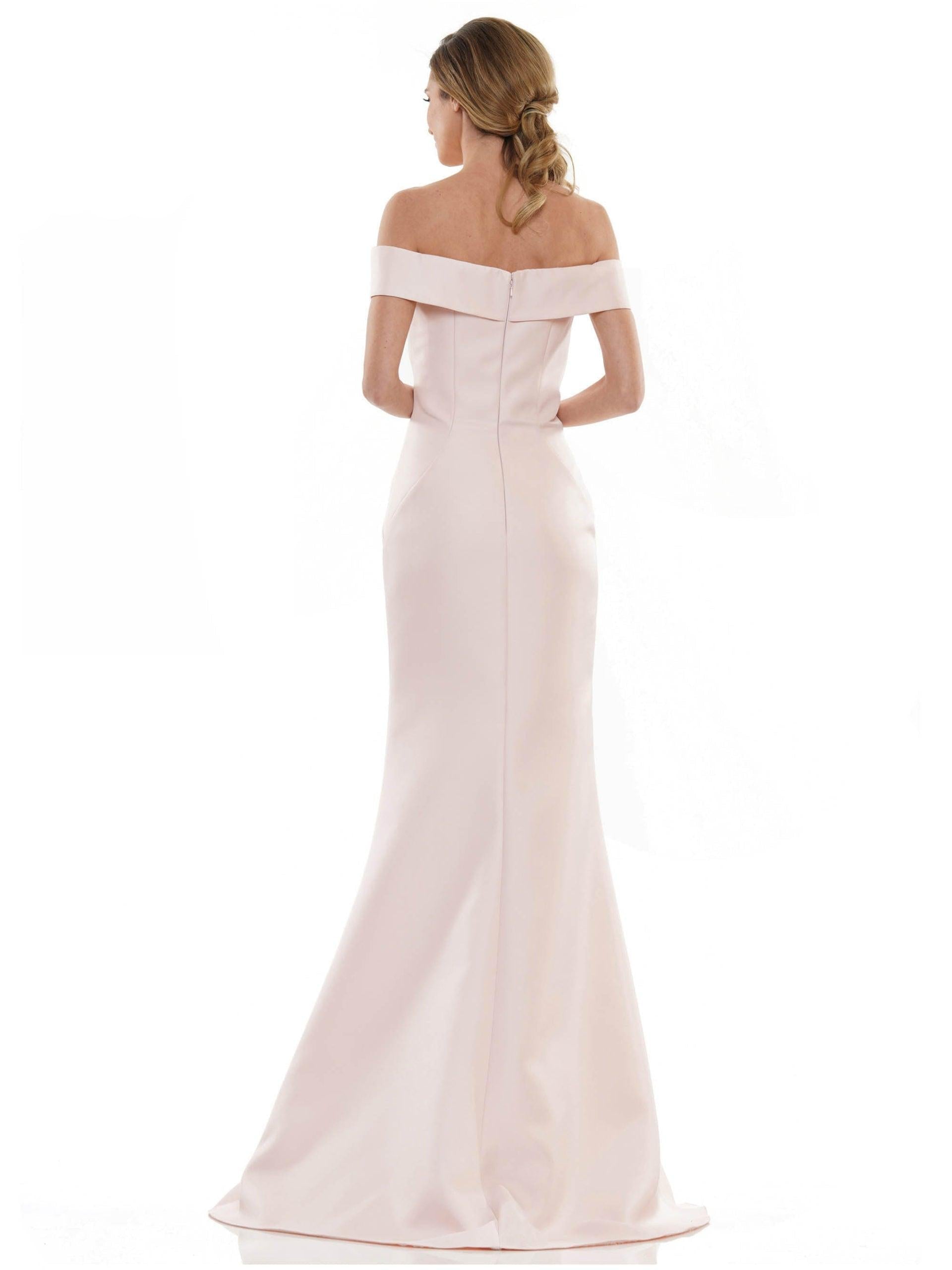 Marsoni Long Formal Off Shoulder Mermaid Dress 1142 - The Dress Outlet