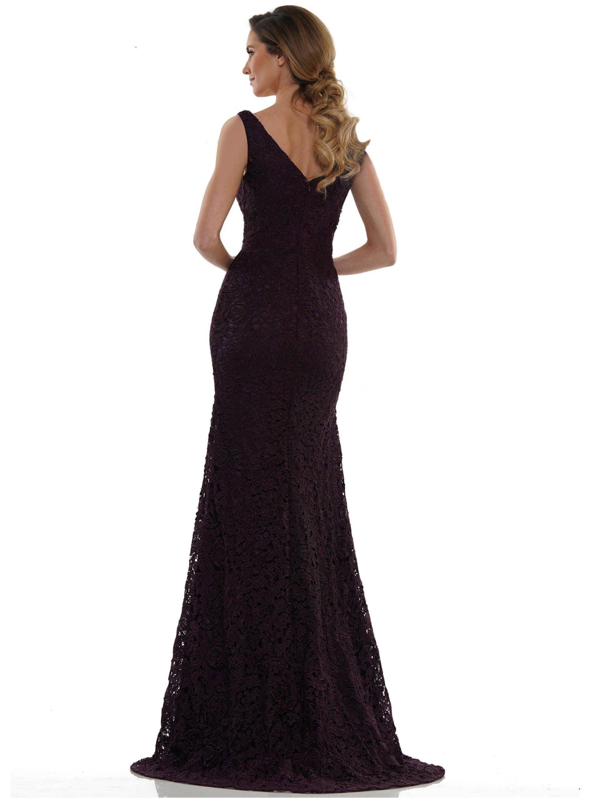 Marsoni Long Formal Sleeveless Lace Dress 1116 - The Dress Outlet
