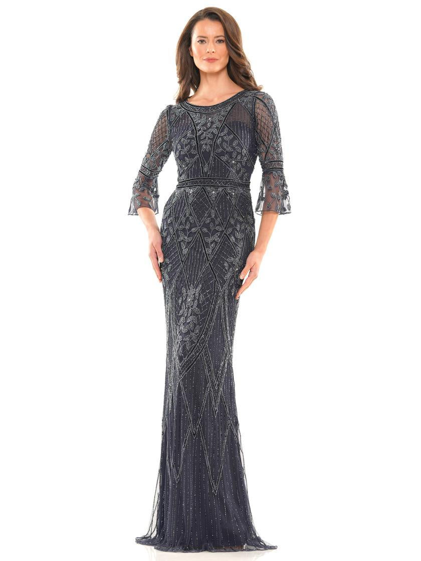 Marsoni Long Mother of the Bride Beaded Gown 1202 - The Dress Outlet