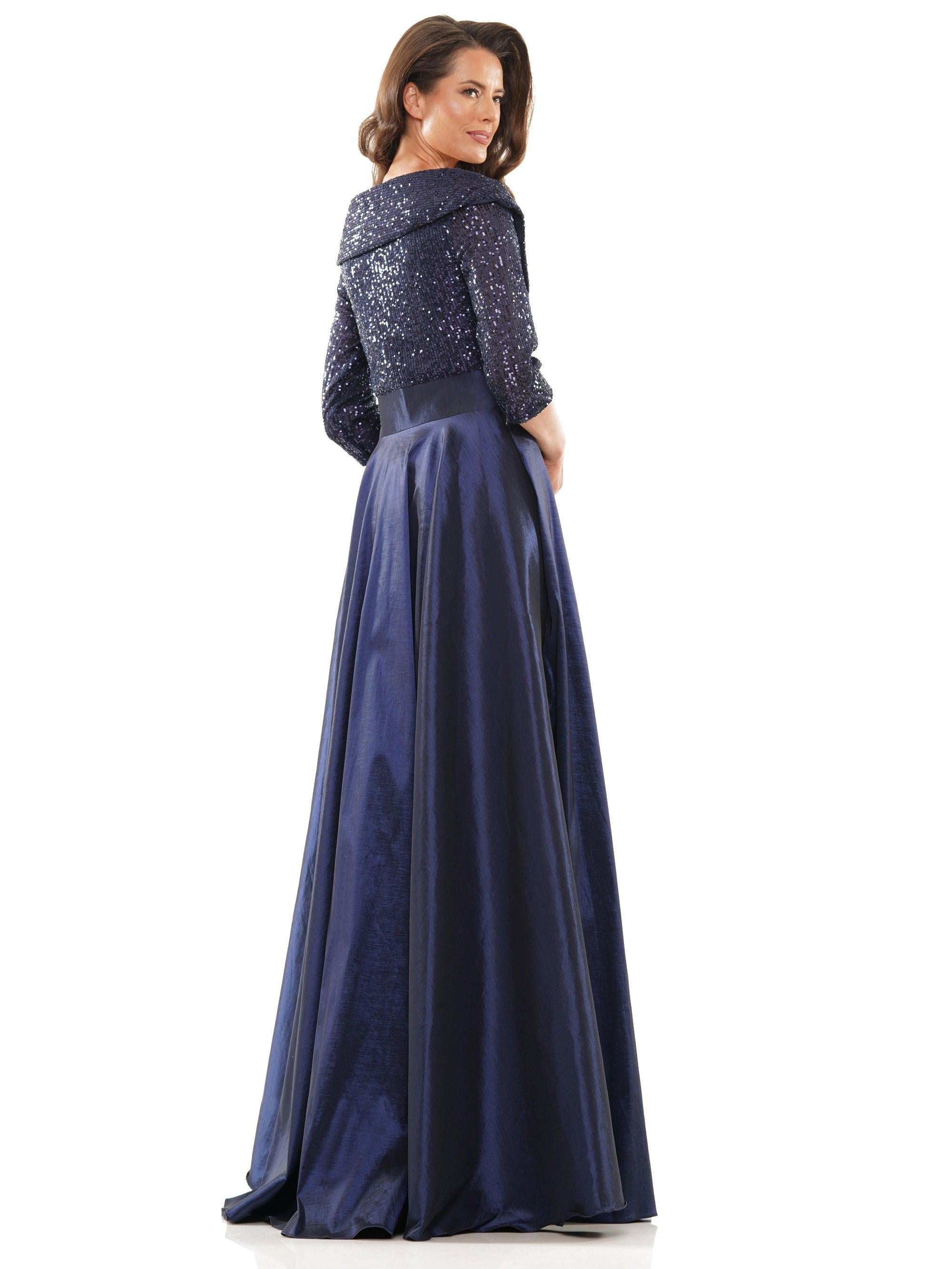 Marsoni Long Mother of the Bride Formal Dress M317 - The Dress Outlet