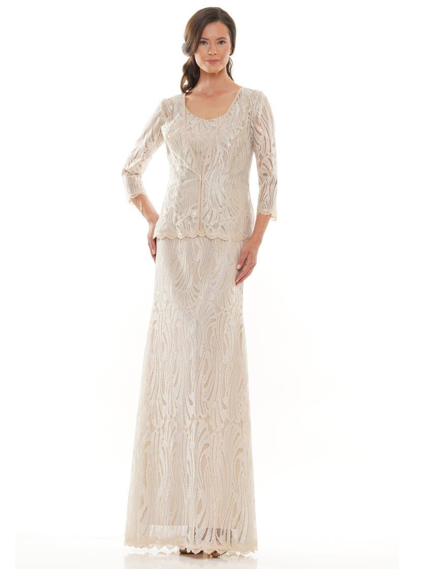Marsoni Long Mother of the Bride Jacket Dress 310 - The Dress Outlet