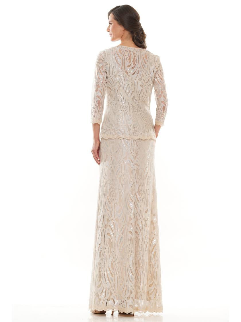 Marsoni Long Mother of the Bride Jacket Dress 310 - The Dress Outlet