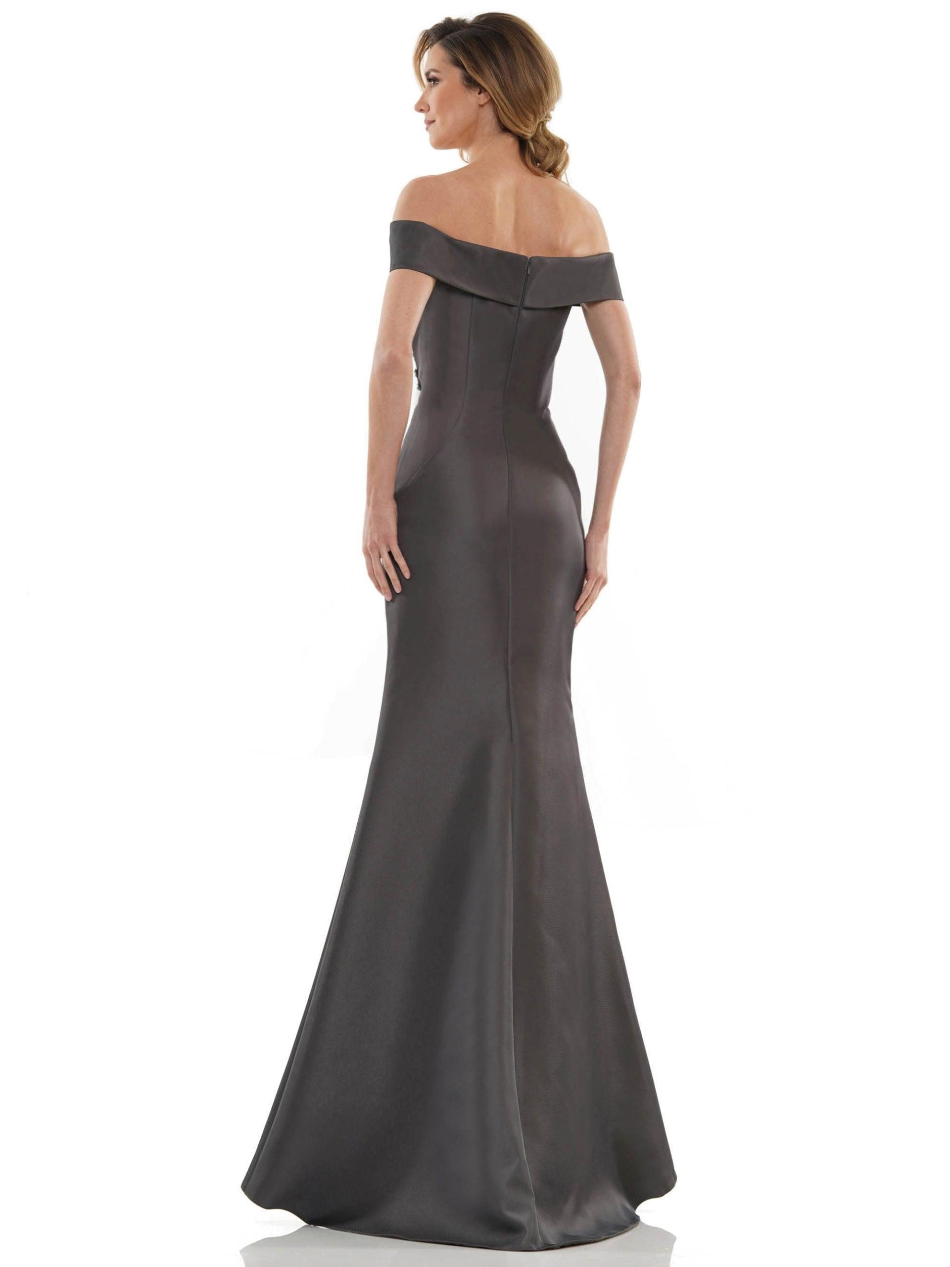 Marsoni Long Off Shoulder Formal Mermaid Dress 1140 - The Dress Outlet
