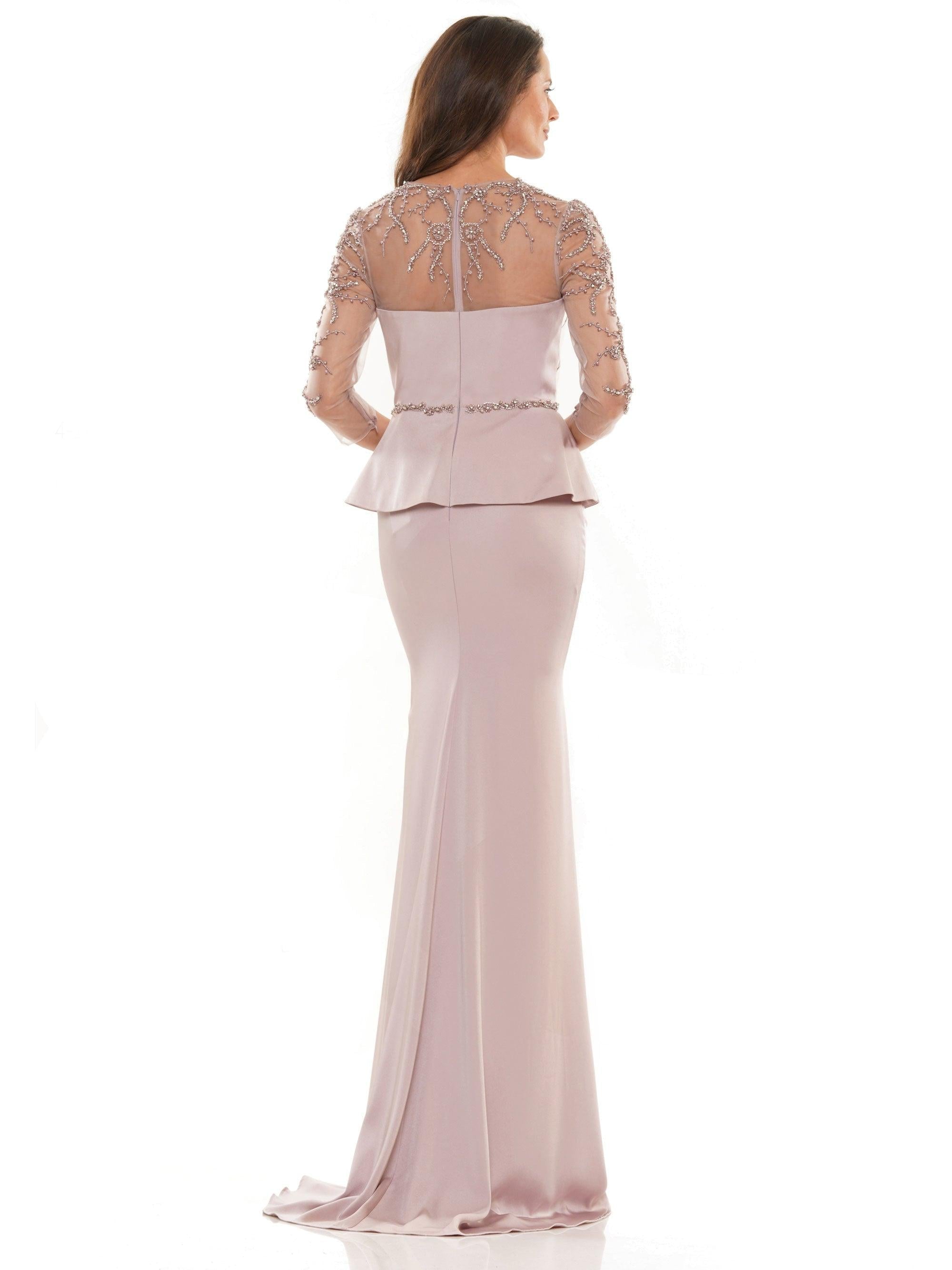 Marsoni Long Sleeve Mother of the Bride Gown 1192 - The Dress Outlet