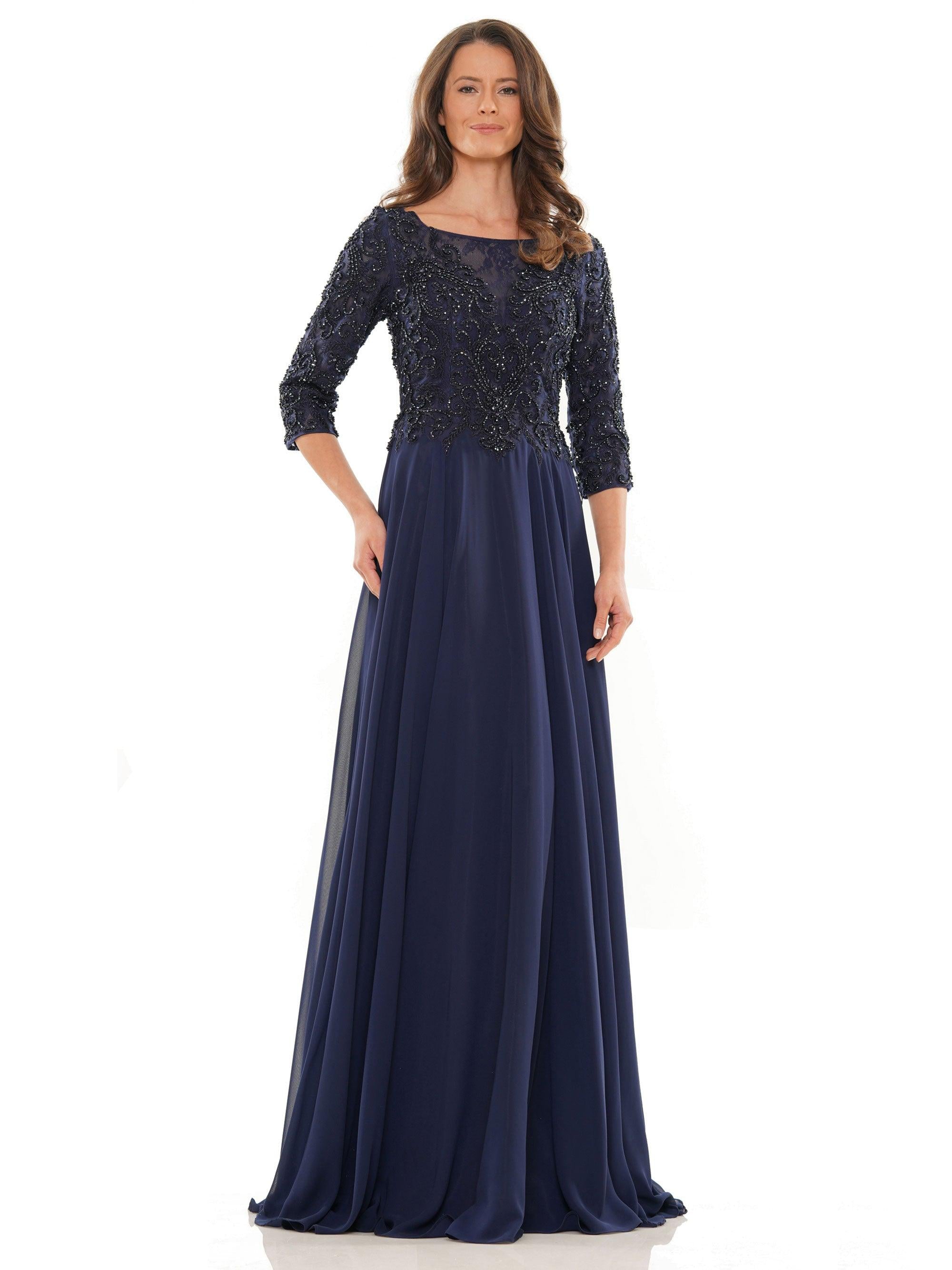 Marsoni Mother of the Bride A Line Long Dress 1052 - The Dress Outlet