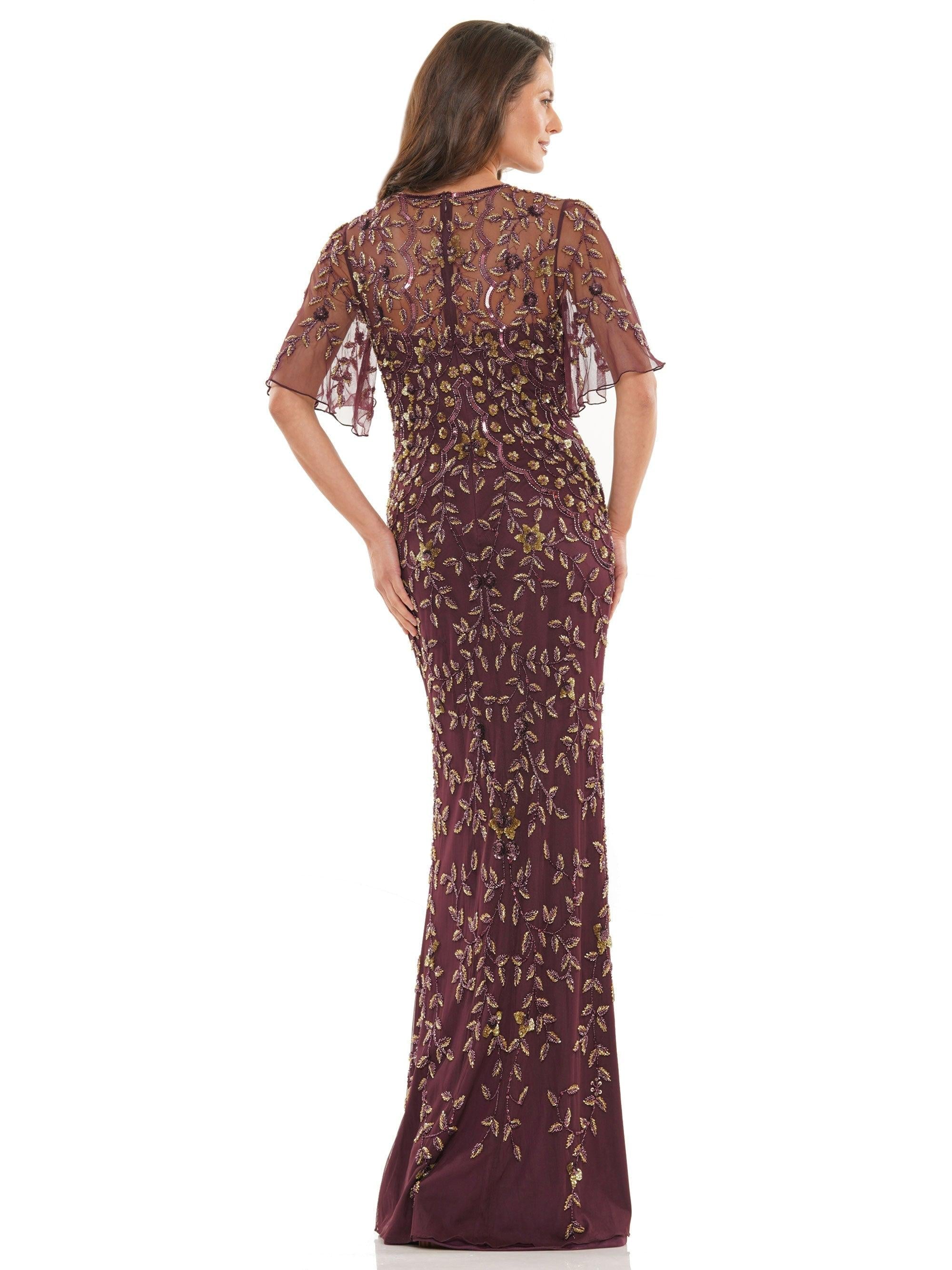 Marsoni Mother of the Bride Beaded Long Gown 1208 - The Dress Outlet