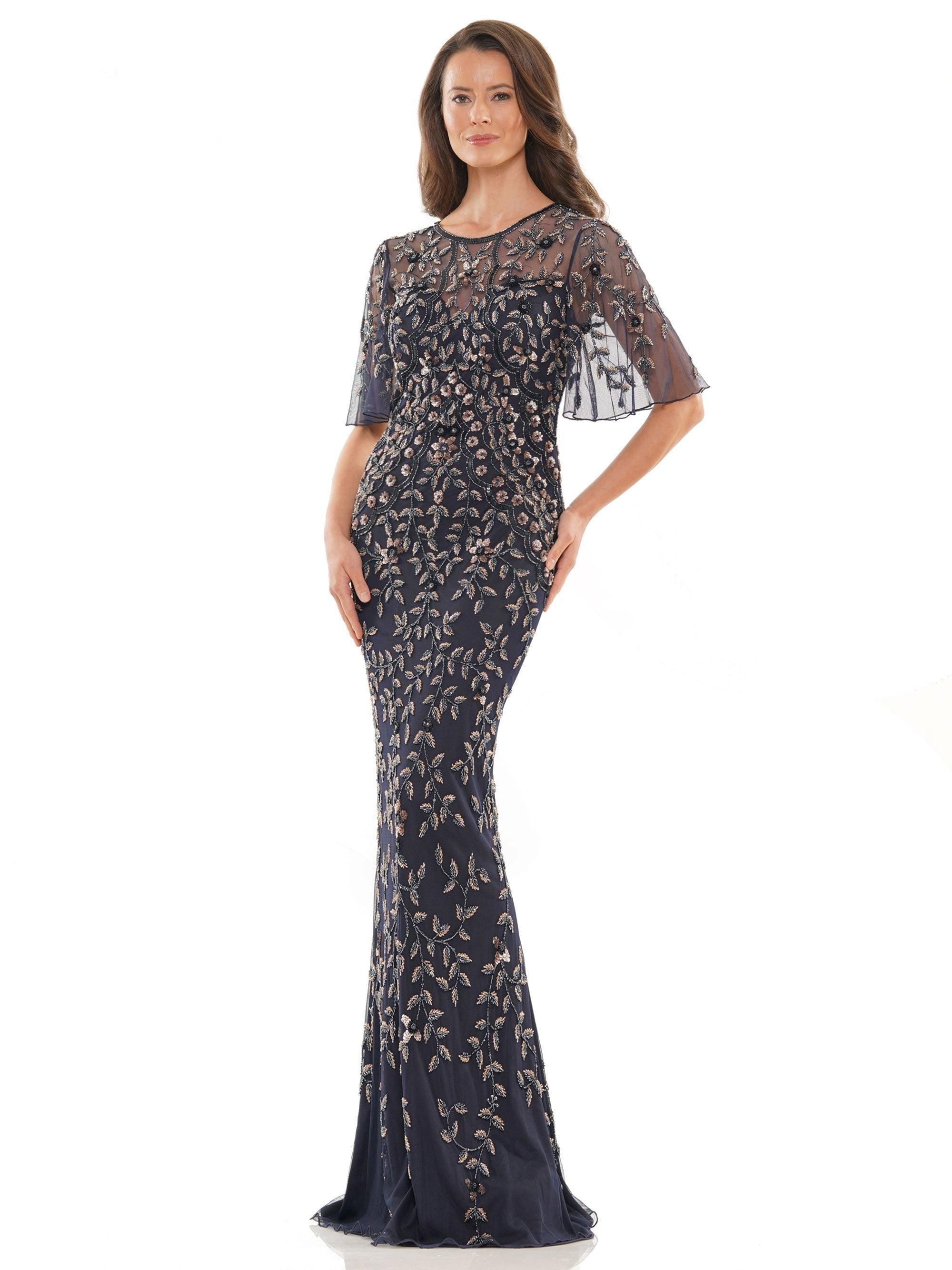 Marsoni Mother of the Bride Beaded Long Gown 1208 - The Dress Outlet