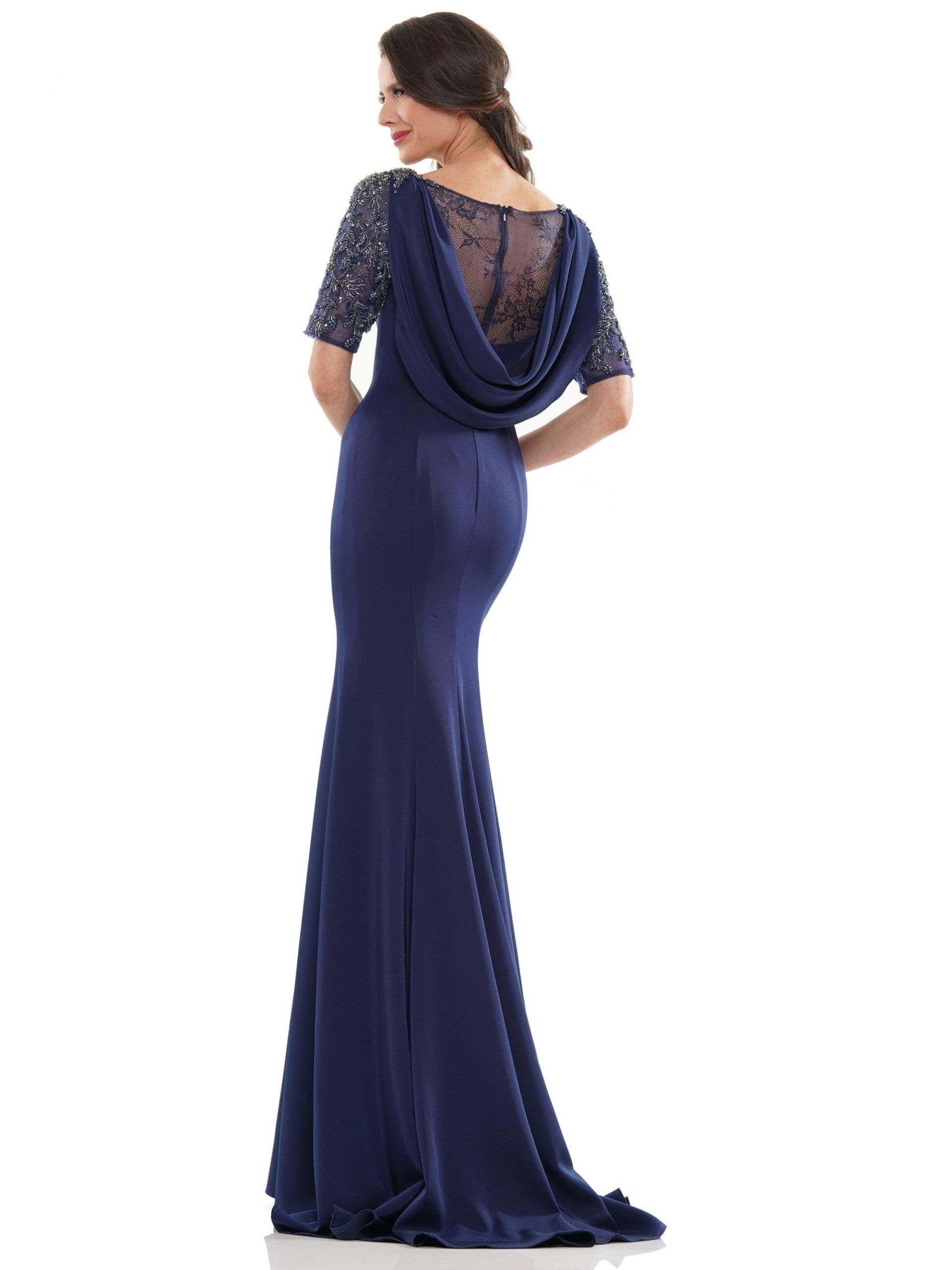 Marsoni Mother of the Bride Beaded Mesh Dress 1131 - The Dress Outlet