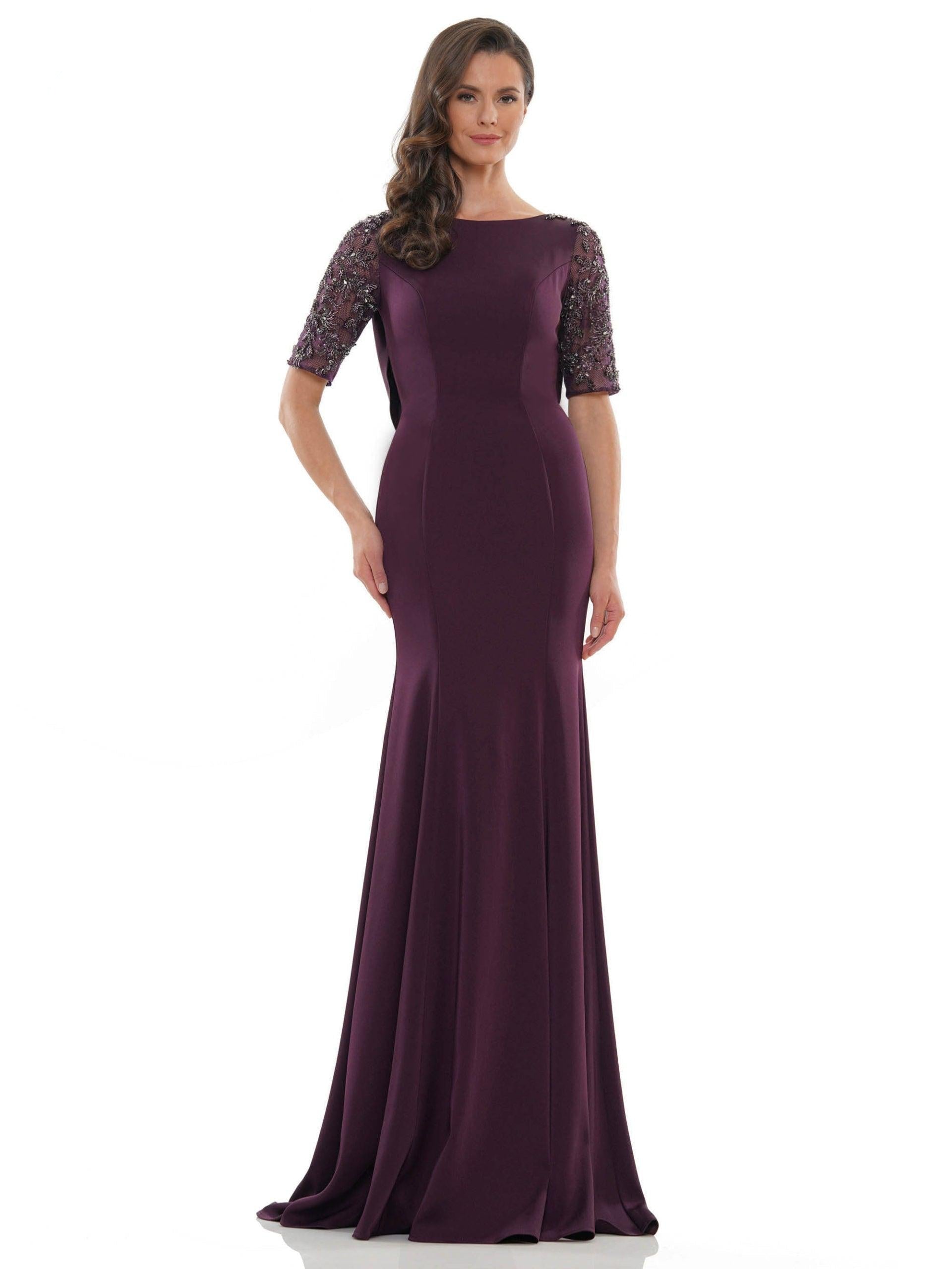 Marsoni Mother of the Bride Beaded Mesh Dress 1131 - The Dress Outlet