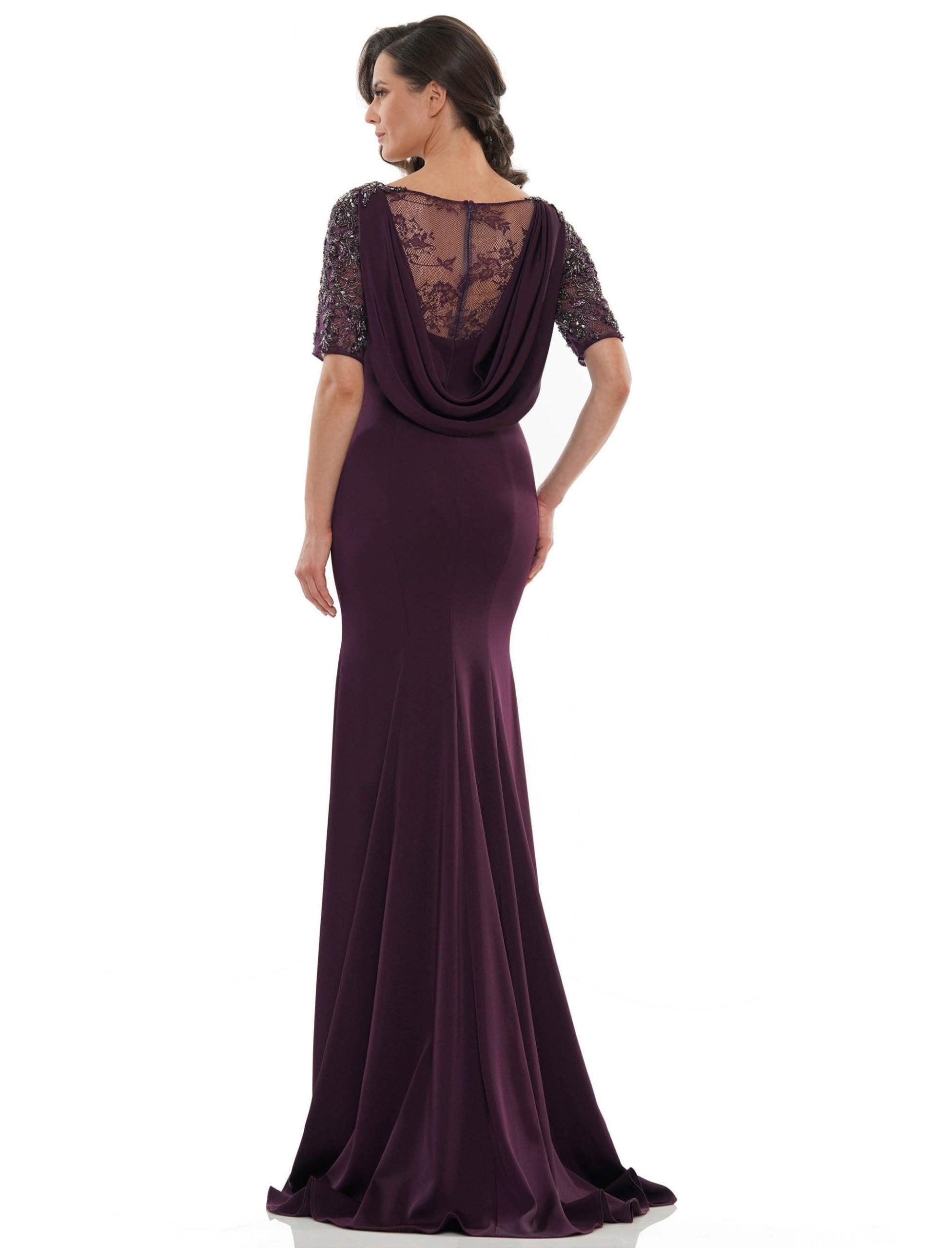 Marsoni Mother of the Bride Beaded Mesh Dress 1131 - The Dress Outlet
