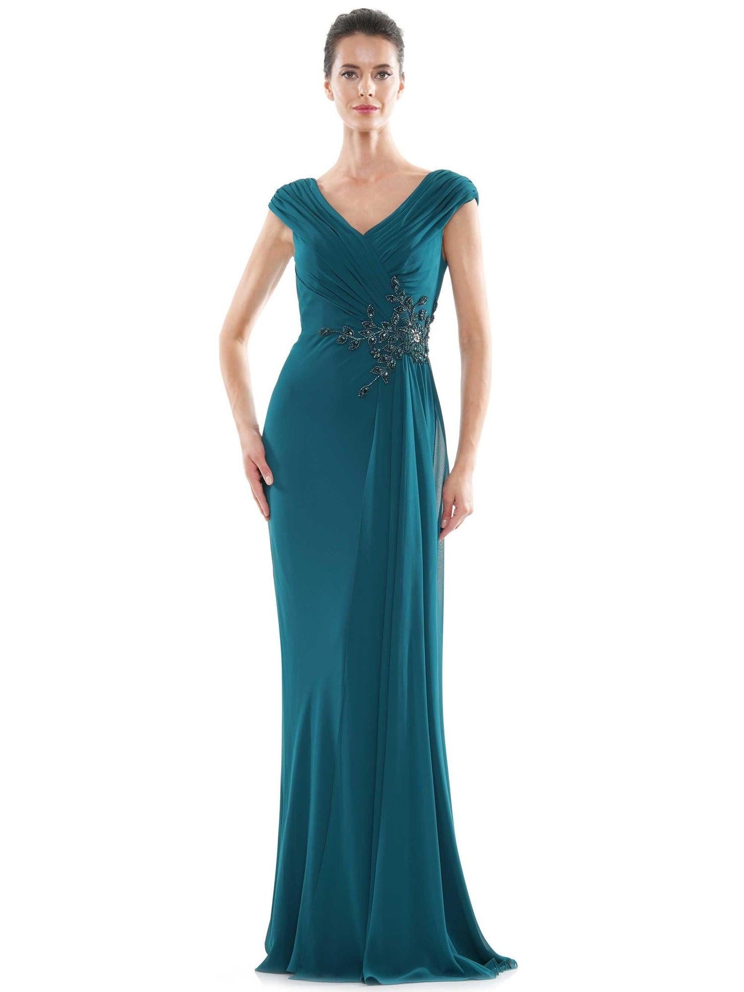 Marsoni Mother of the Bride Chiffon Long Gown 1080 - The Dress Outlet