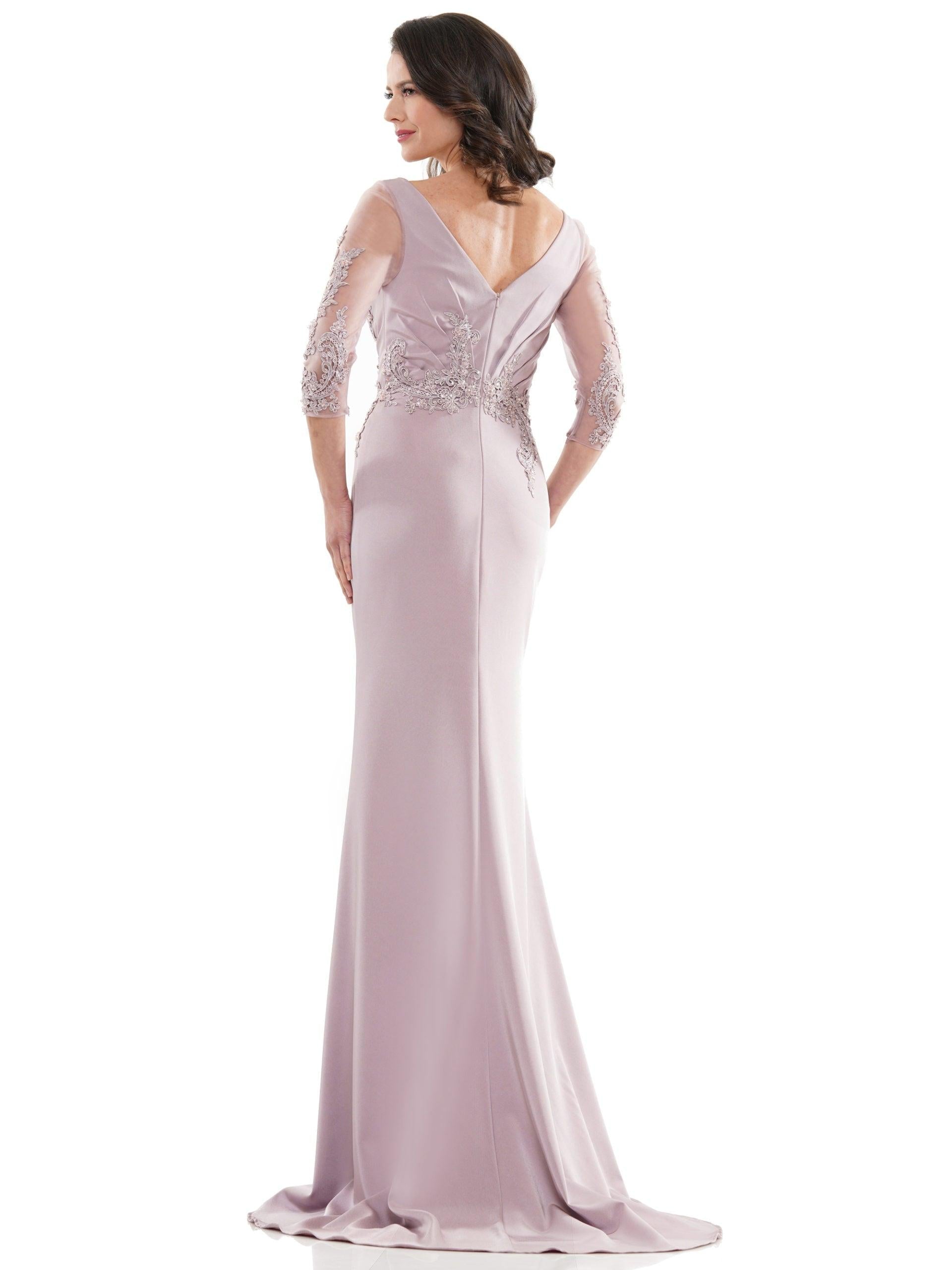 Mother f the Bride Dresses Mother of the Bride Formal Long Dress Dusty Rose