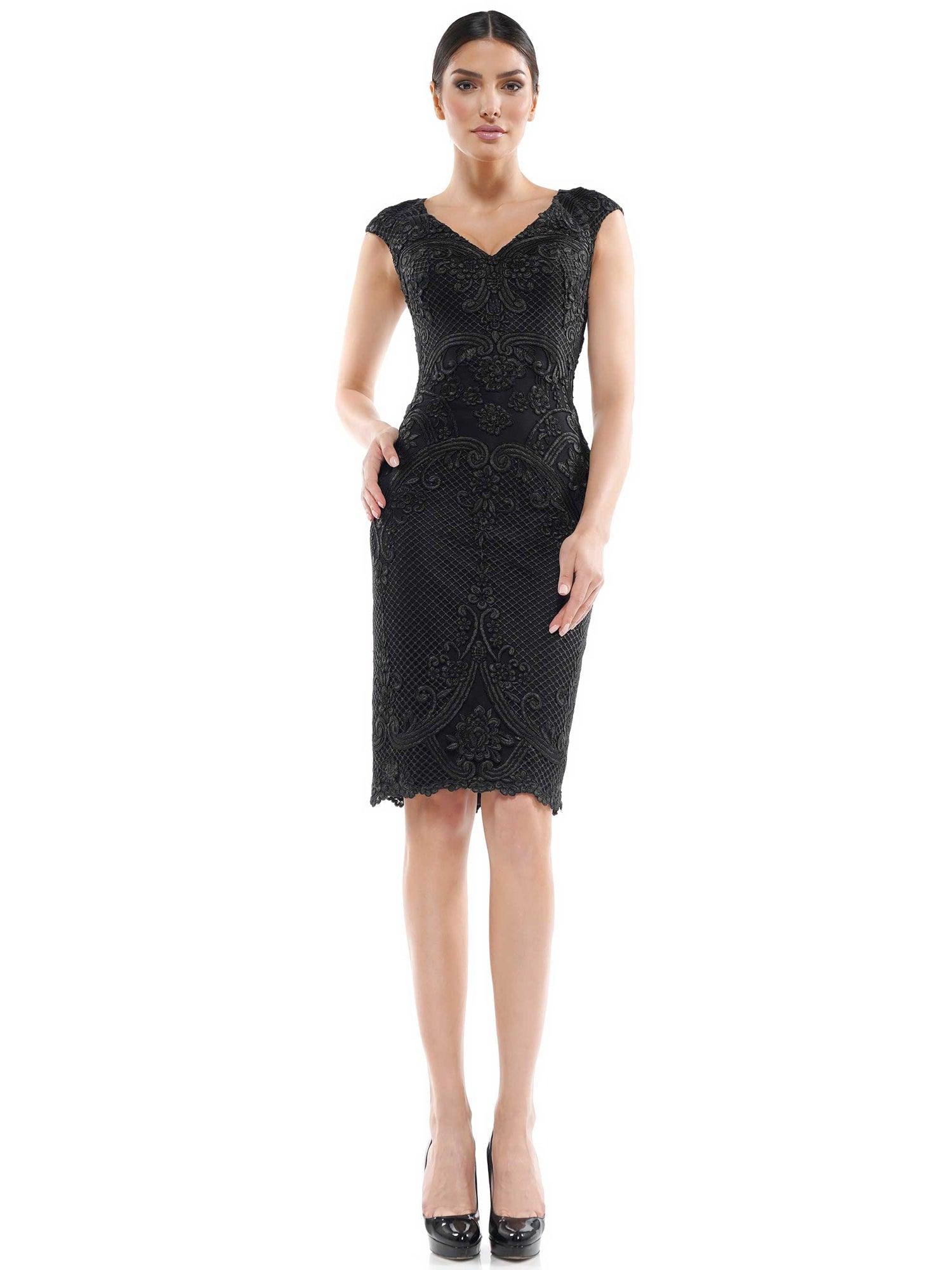 Marsoni Mother of the Bride Lace Short Dress 1063 - The Dress Outlet