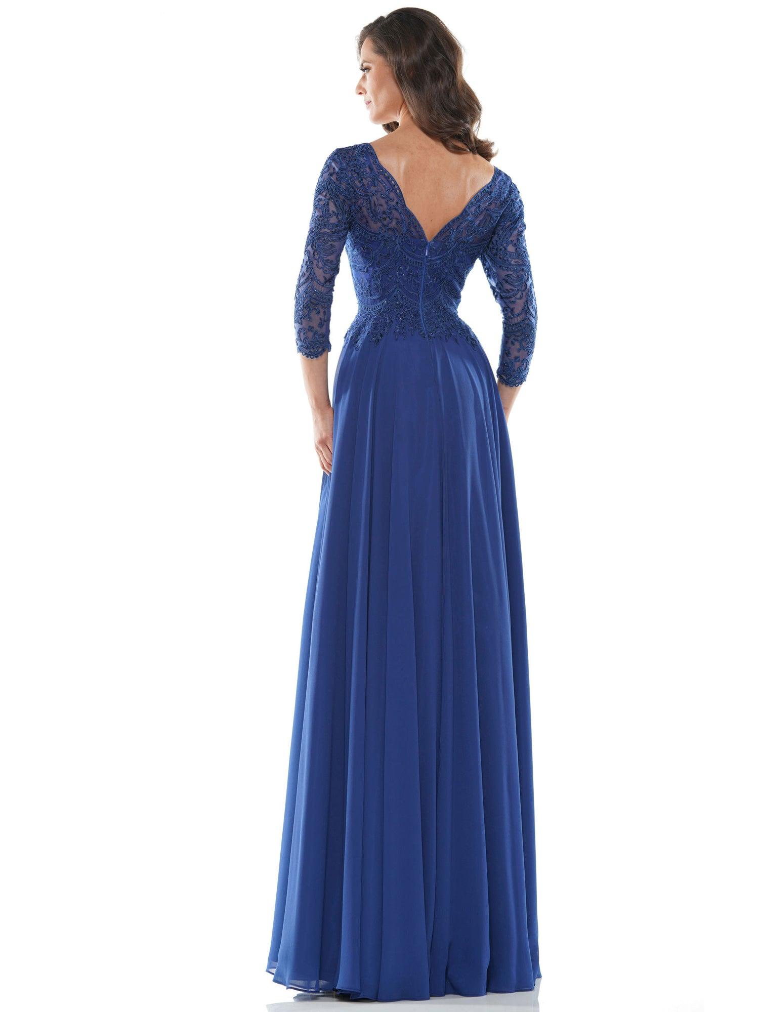 Mother of the Bride Dresses Mother of the Bride Long Formal Dress Indigo Blue