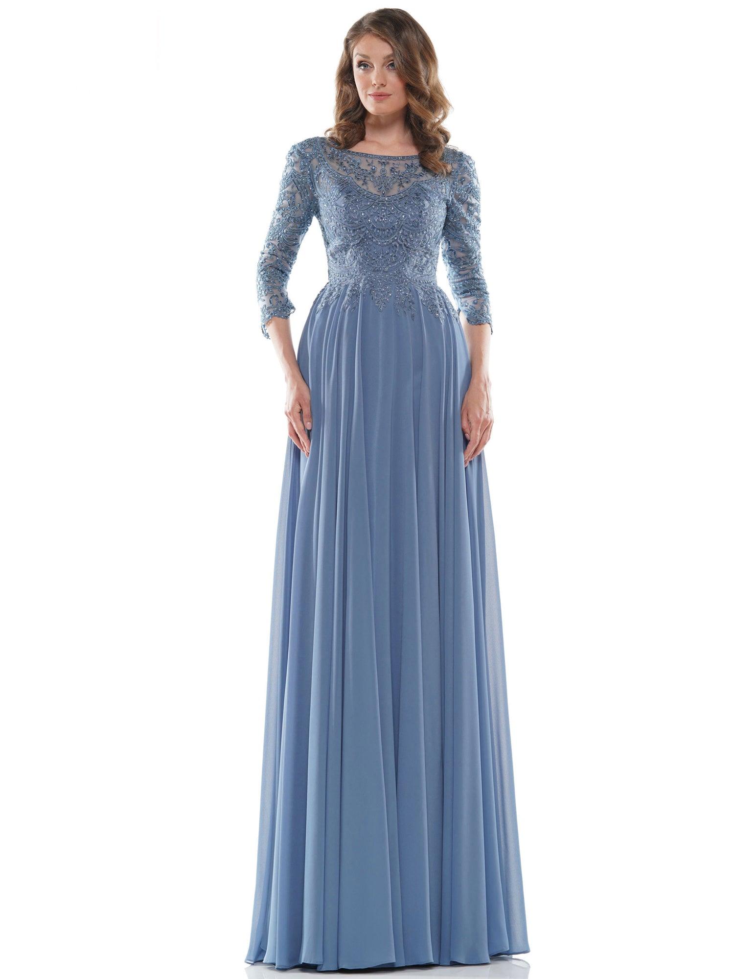 Mother of the Bride Dresses Mother of the Bride Long Formal Dress Slate Blue