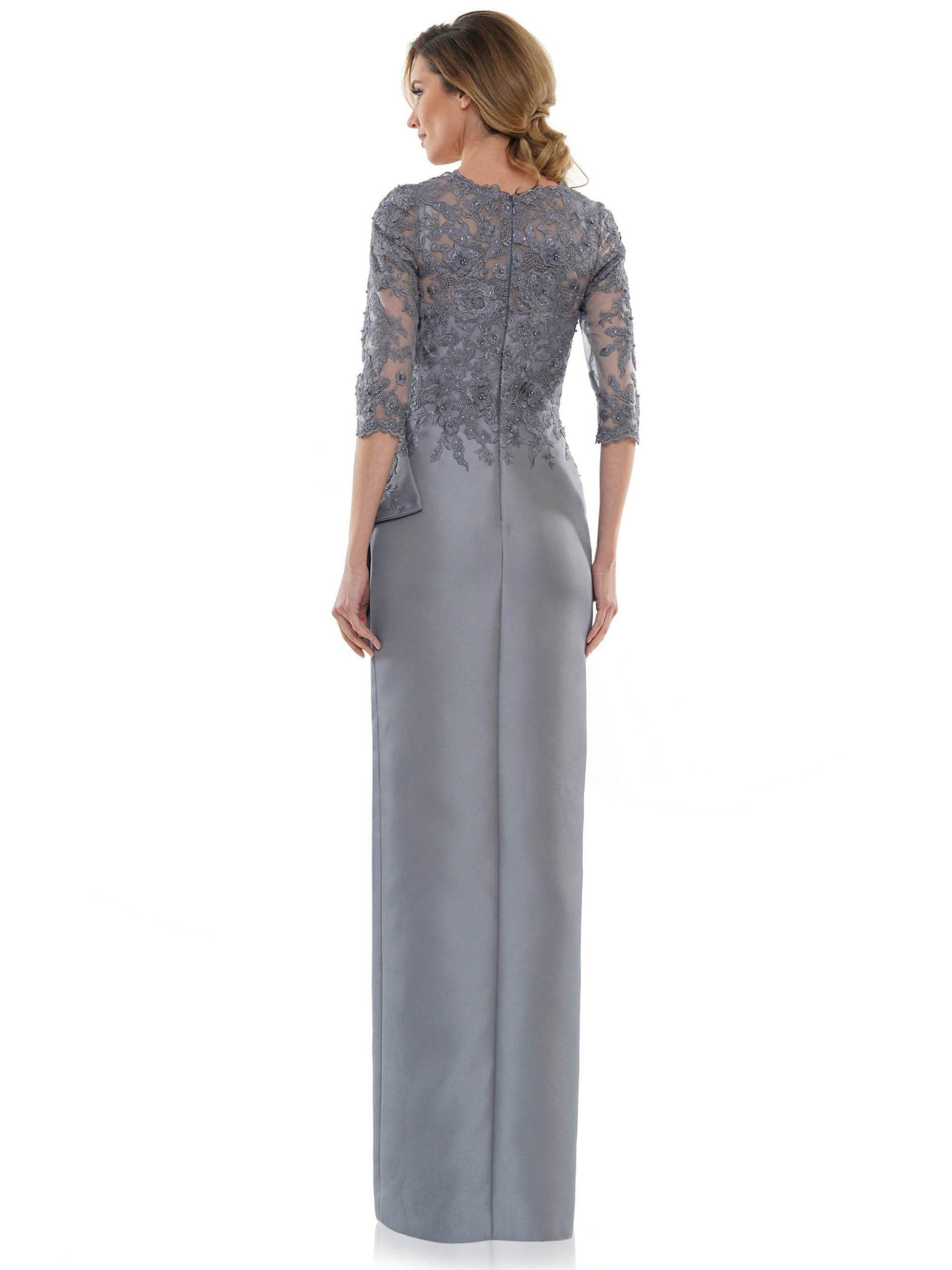 Marsoni Mother of the Bride Long Lace Dress 1134 - The Dress Outlet