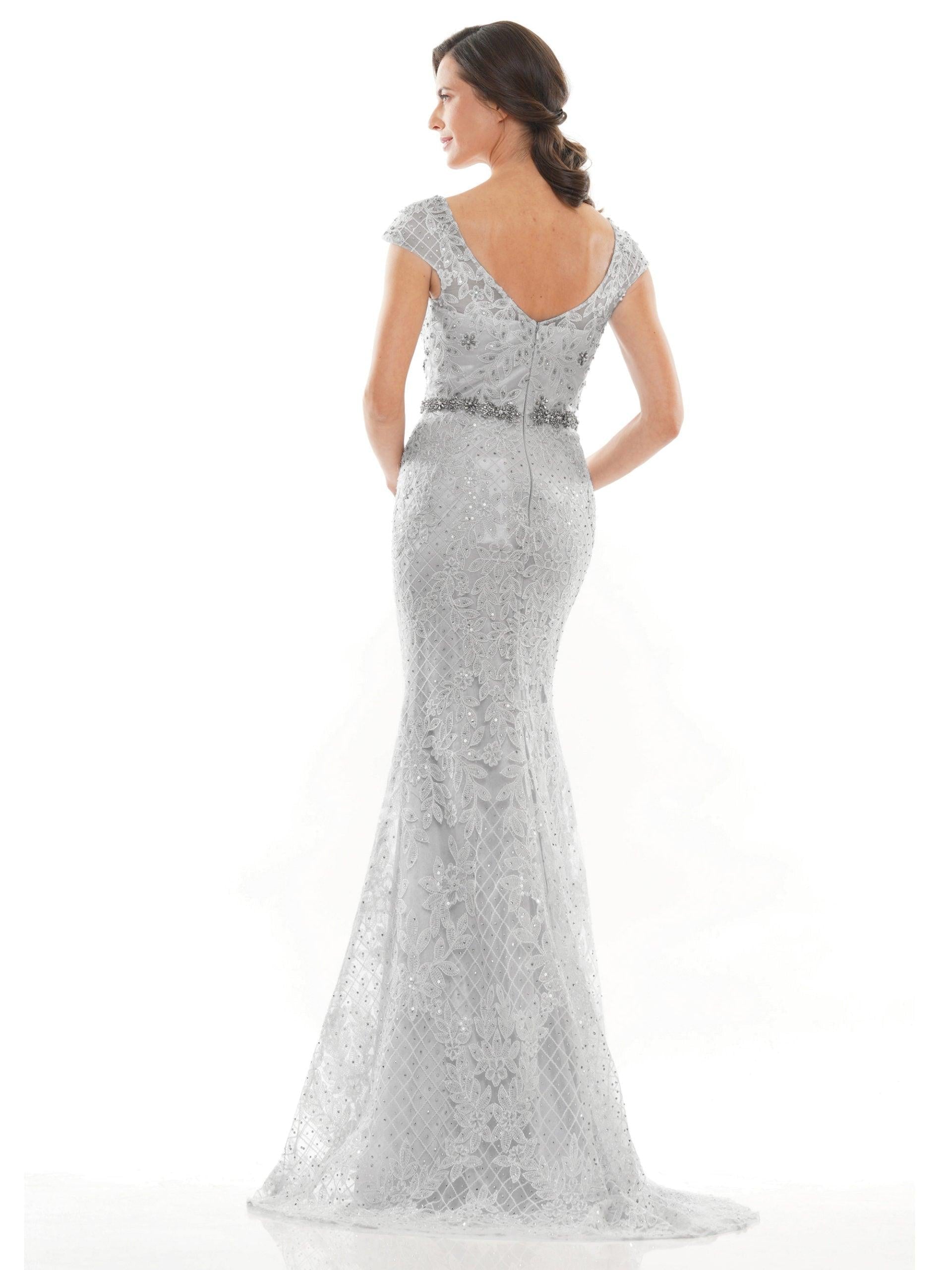 Marsoni Mother of the Bride Long Lace Gown 1120 - The Dress Outlet