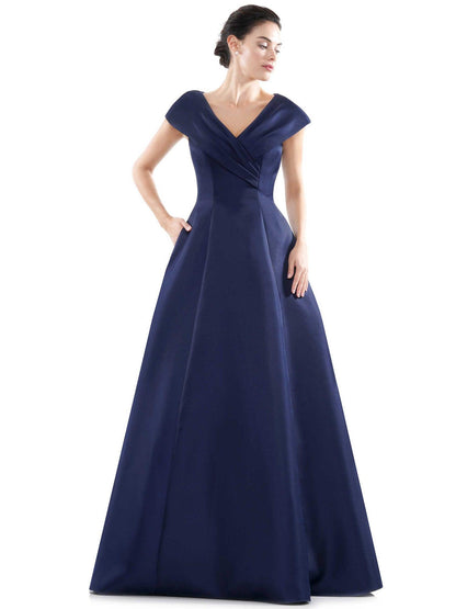 Marsoni Mother of the Bride Long Satin Gown 1085 - The Dress Outlet