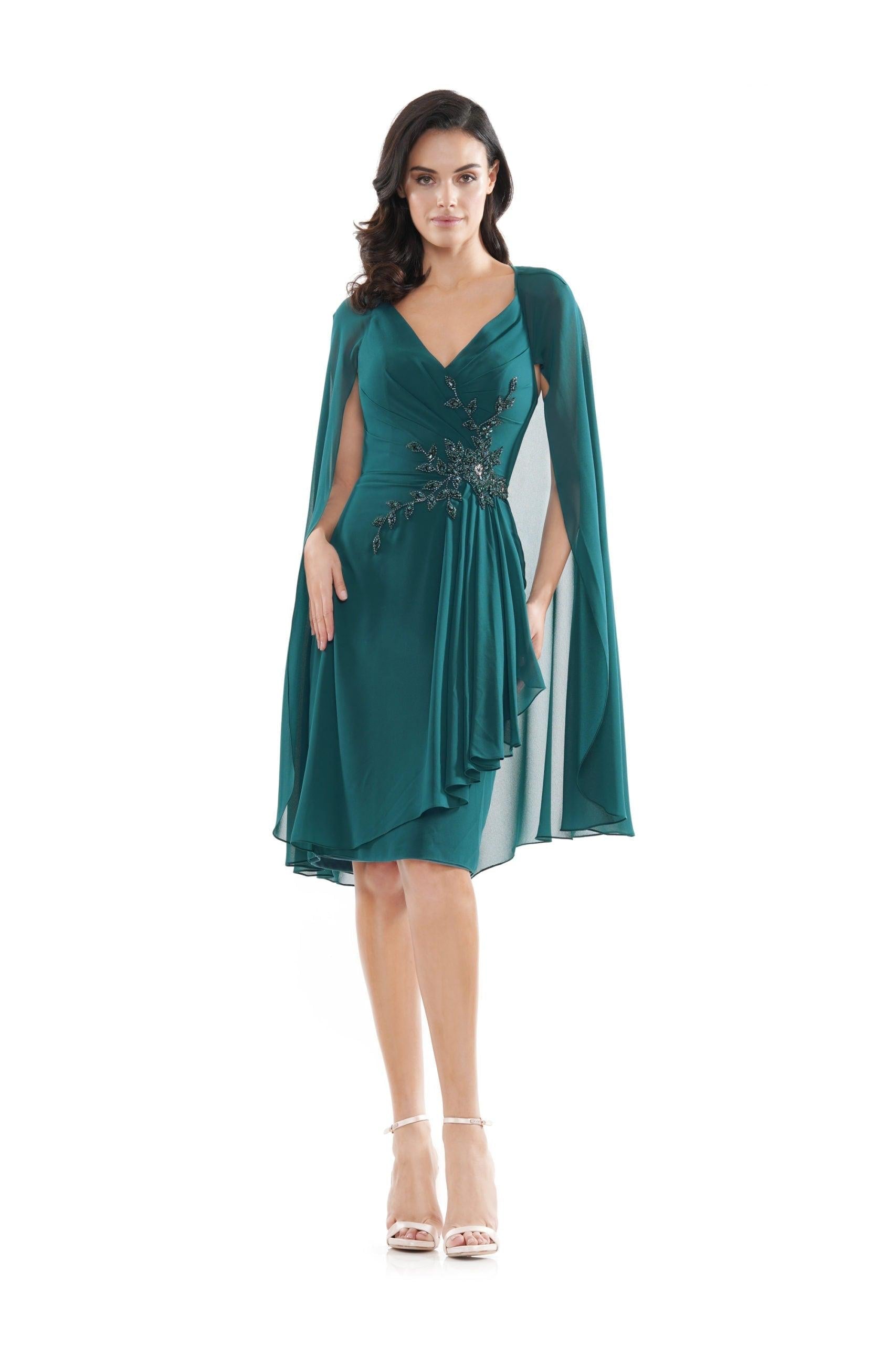 Marsoni Mother of the Bride Sheath Short Gown 1110 - The Dress Outlet
