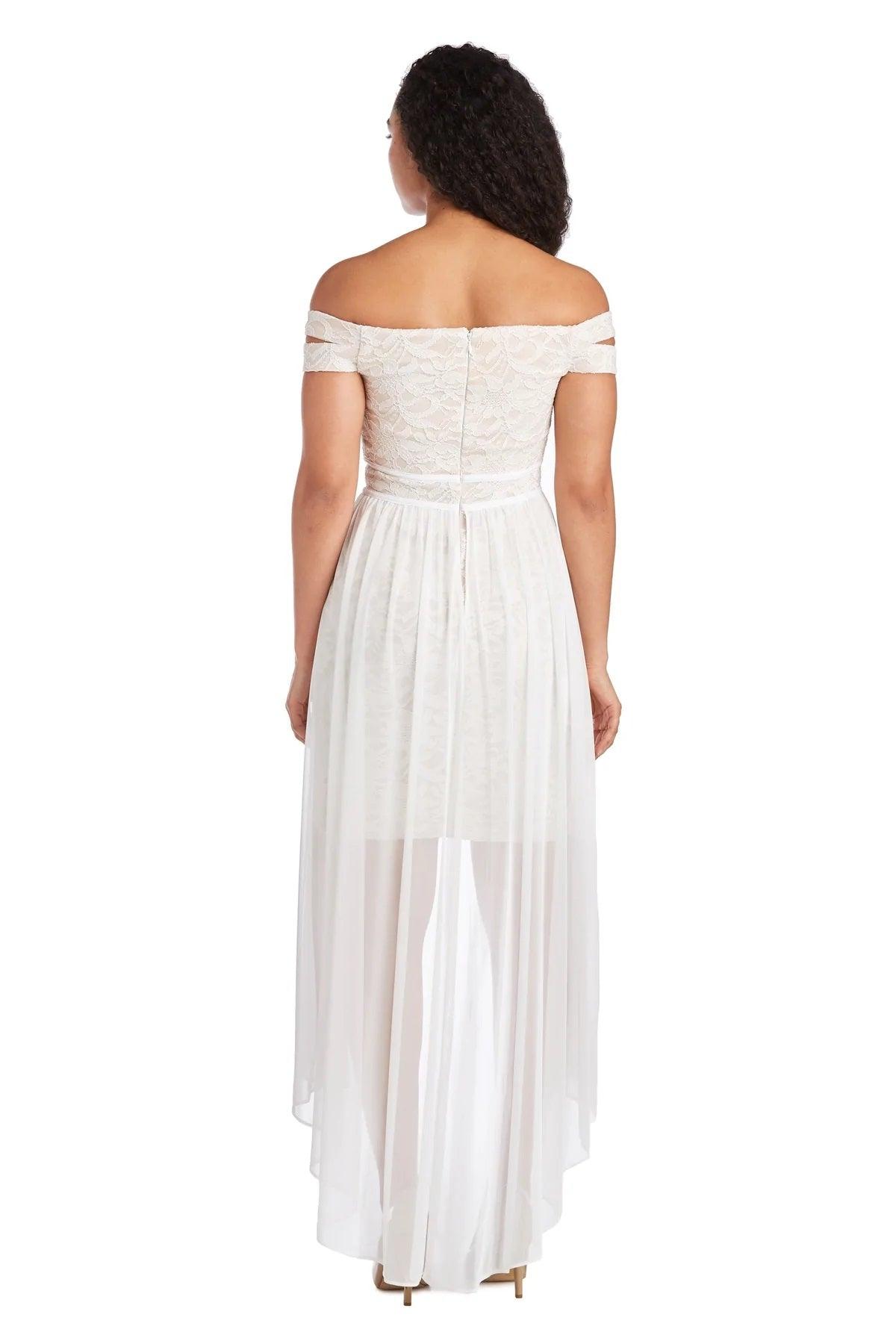 Morgan & Co Homecoming High Low Prom Dress 12671 - The Dress Outlet