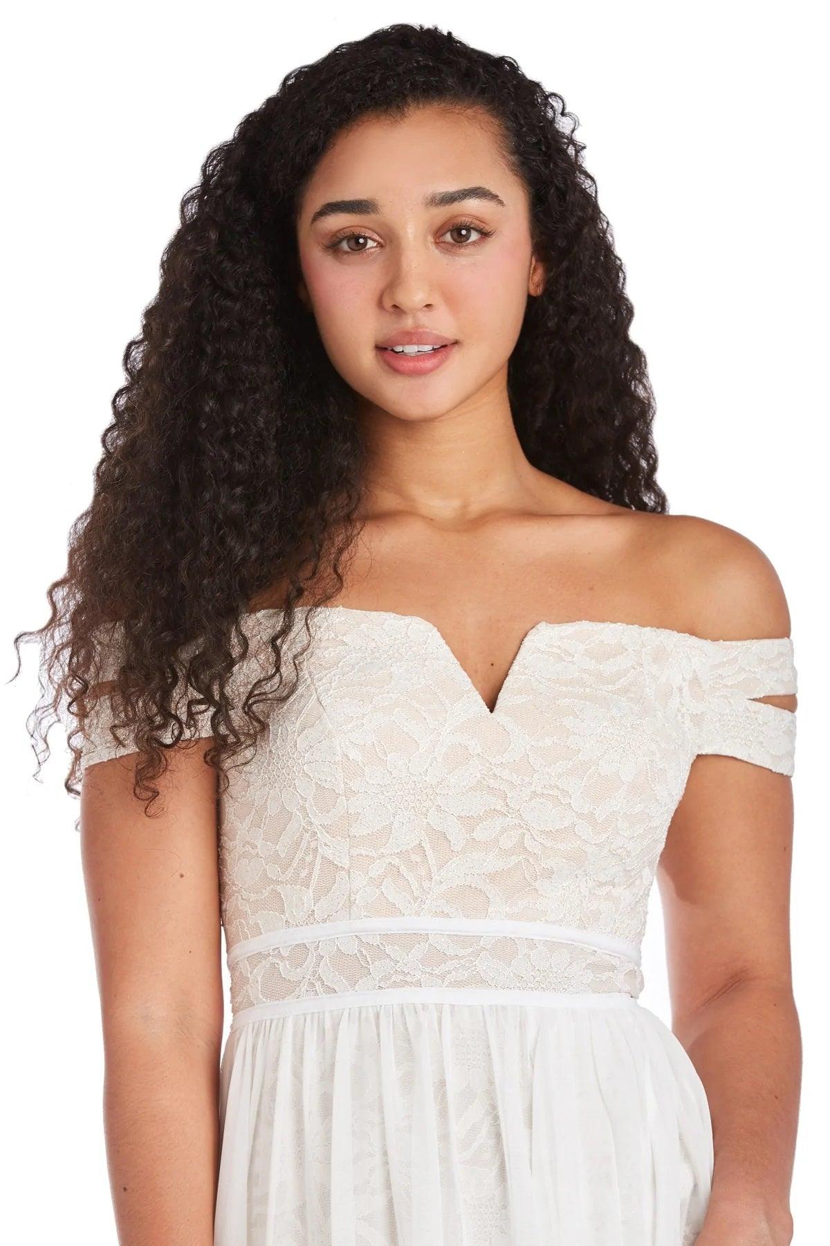 Morgan & Co 12671 Homecoming High Low Prom Dress