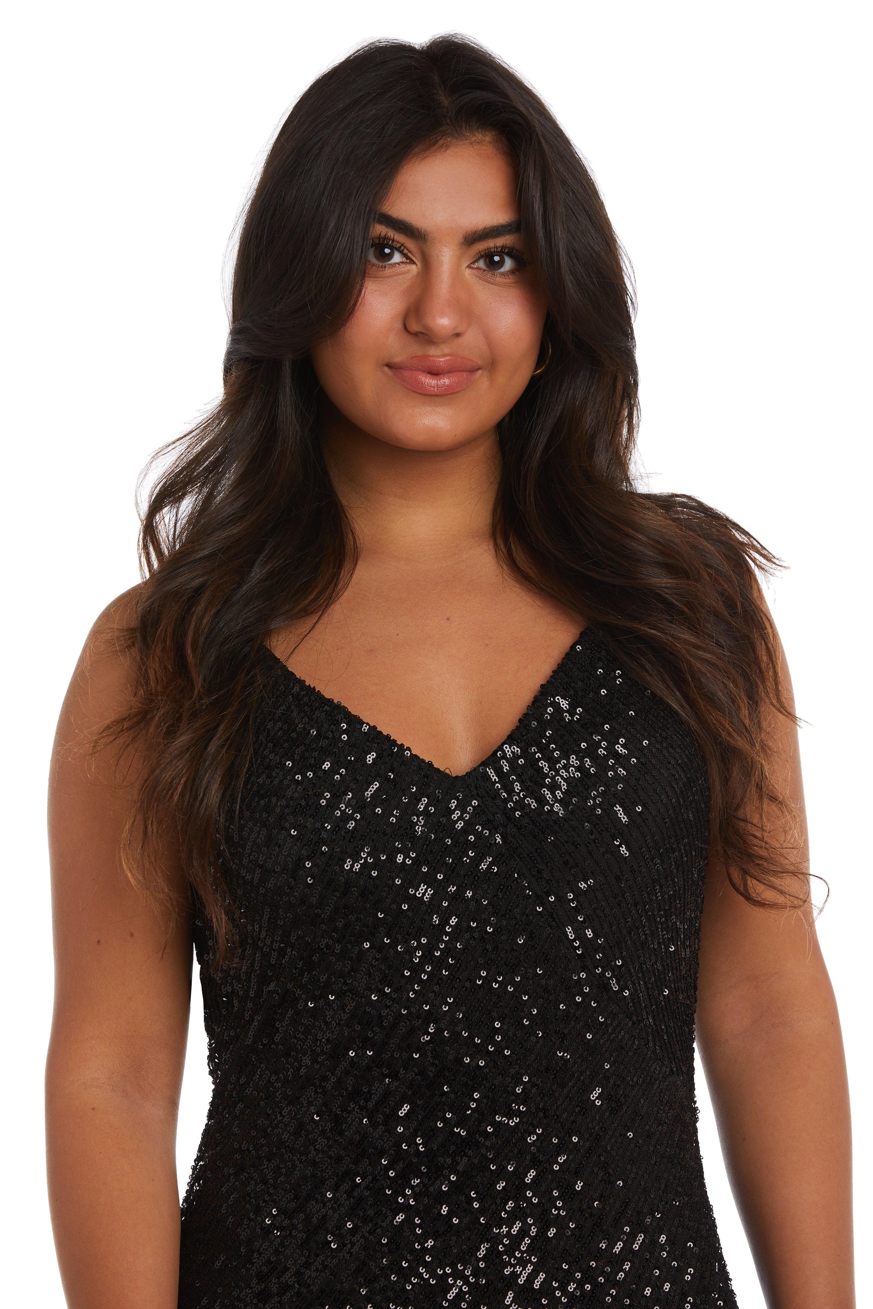 Morgan & Co Prom High Low Formal Dress 13029 - The Dress Outlet
