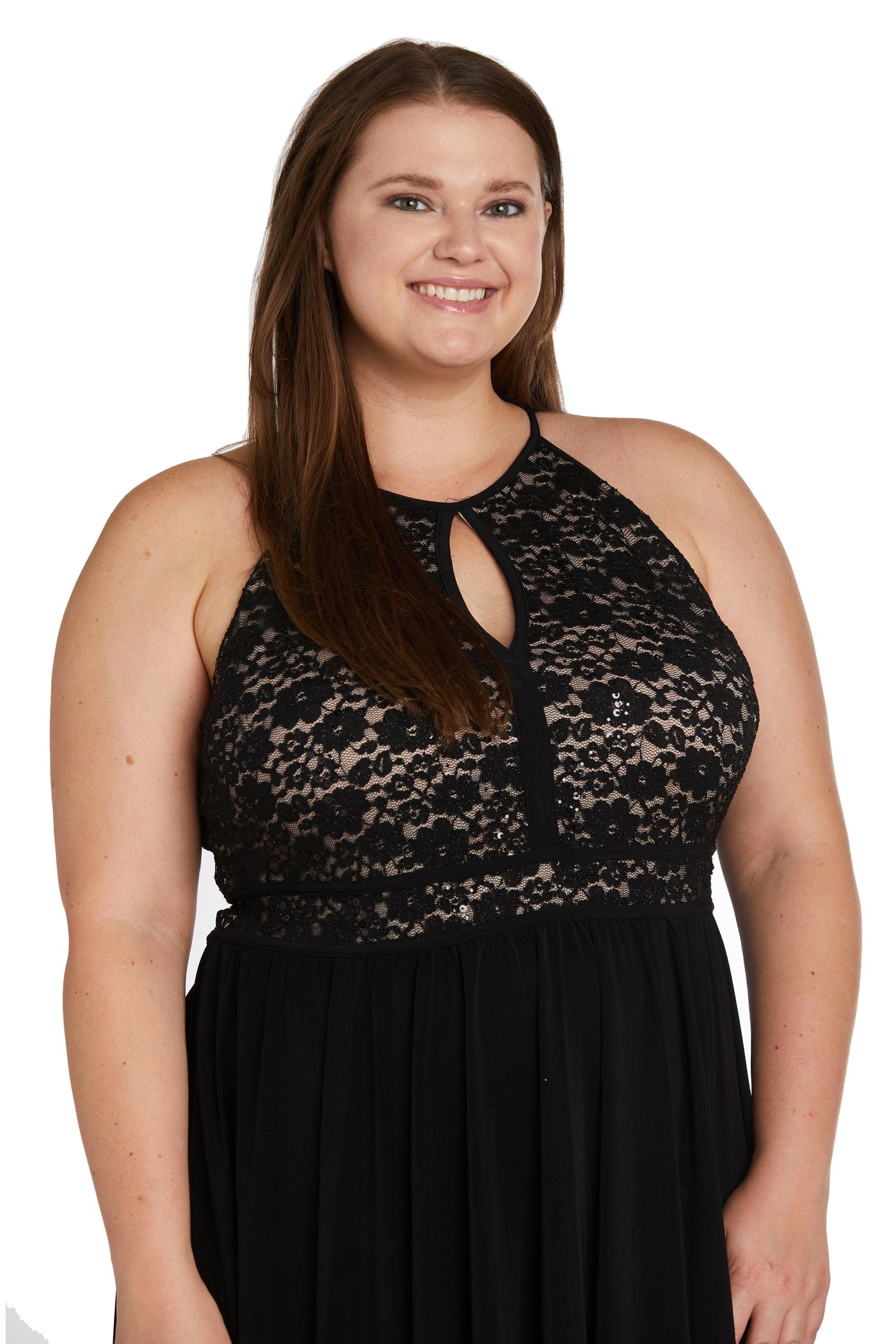 Nightway High Low Plus Size Formal Dress 21946W - The Dress Outlet