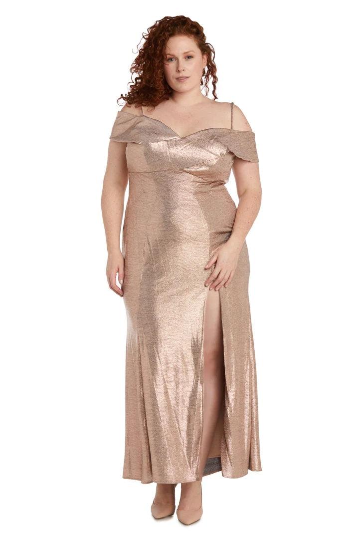 Nightway Long Formal Plus Size Dress 21761W - The Dress Outlet