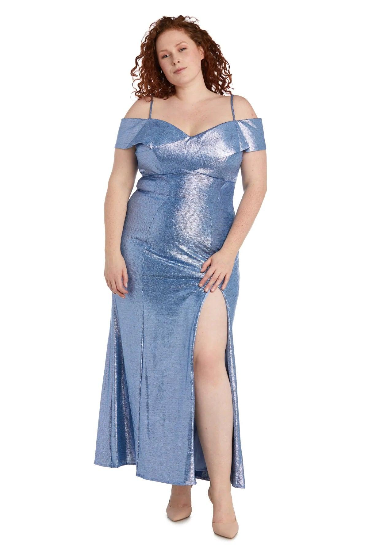 Nightway Long Formal Plus Size Dress 21761W - The Dress Outlet