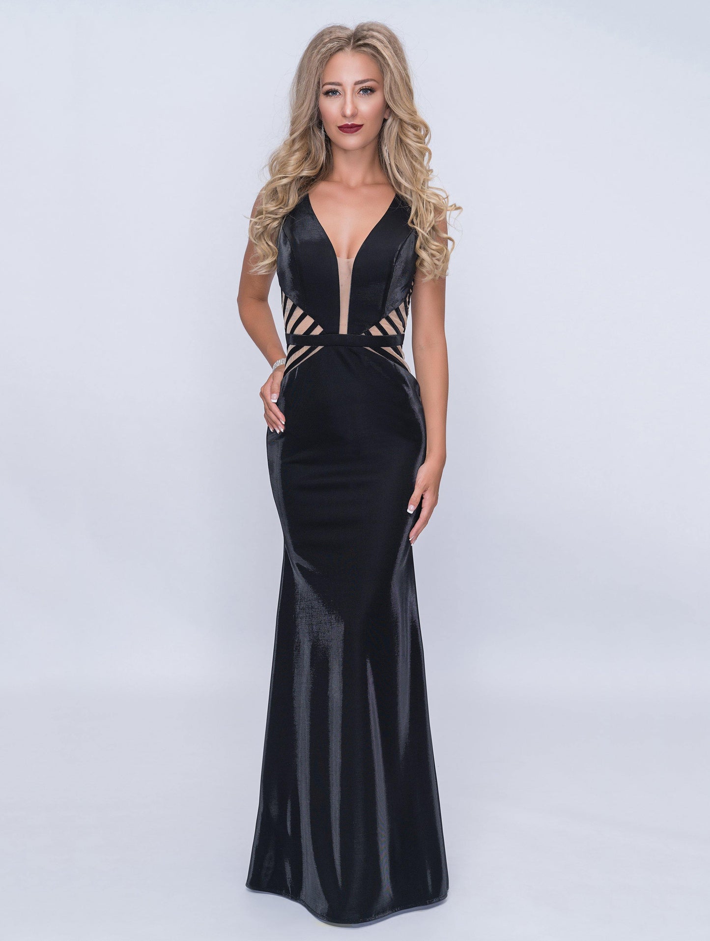 Nina Canacci Prom Long Formal Sleeveless Dress 6514 - The Dress Outlet