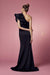 One Shoulder Sexy Long Prom Dress - The Dress Outlet