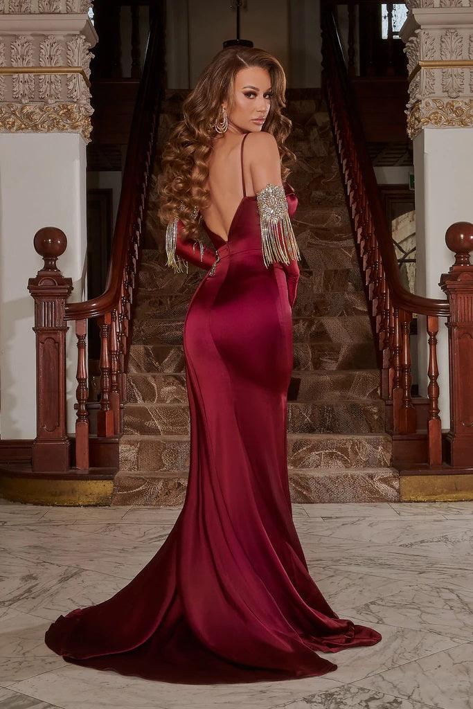 Portia and Scarlett Mermaid Long Evening Gown 22122 - The Dress Outlet