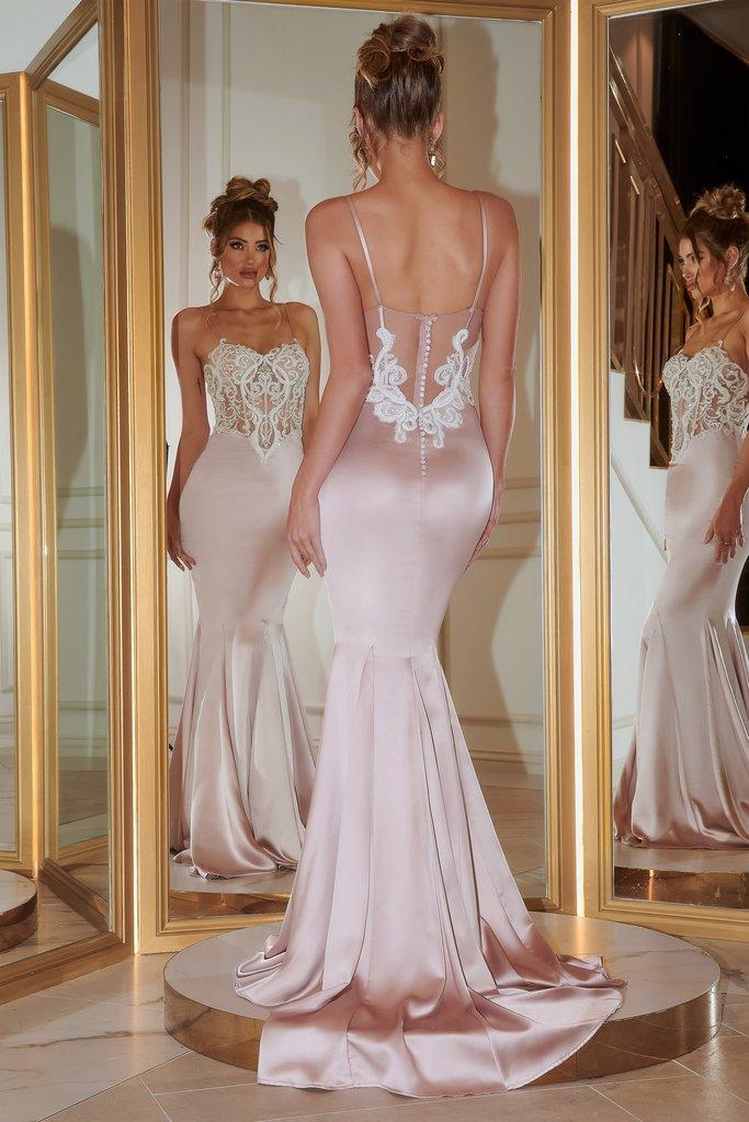 Portia and Scarlett Prom Long Mermaid Dress 22162 - The Dress Outlet