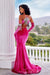 Portia and Scarlett Prom Long Velvet Dress 22403 - The Dress Outlet