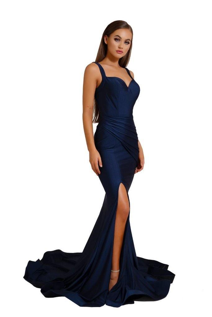 Portia And Scarlett Sexy Long Fitted Prom Dress PS6339 - The Dress Outlet