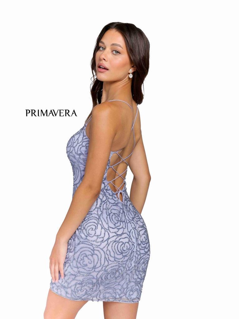 Primavera Couture Prom Short Dress 3558 - The Dress Outlet