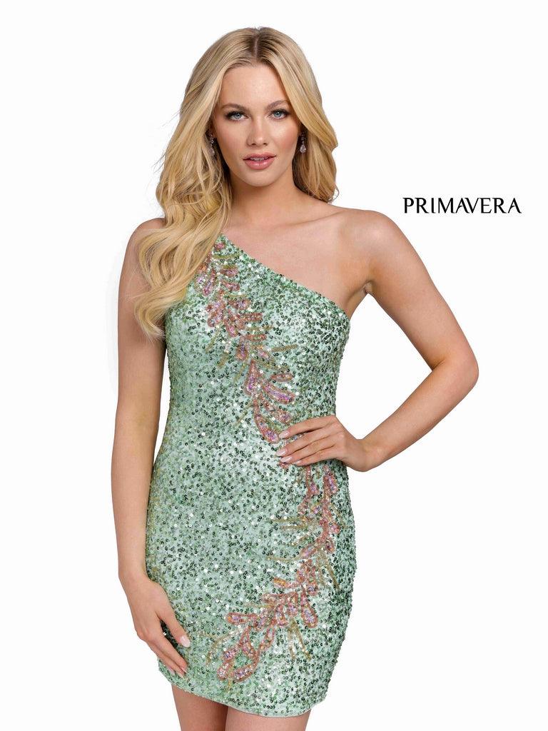 Primavera Couture Short Sexy Prom Dress 3864 - The Dress Outlet