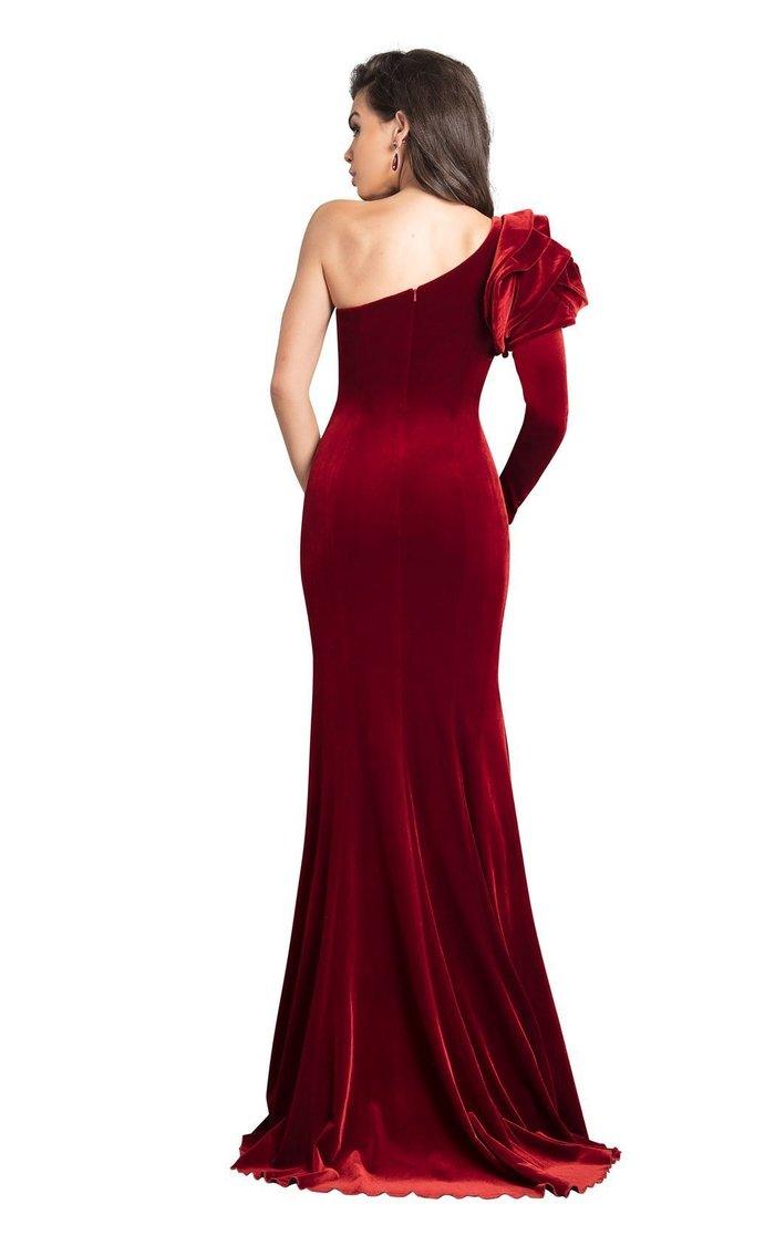 Rachel Allan Formal One Shoulder Long Dress 8359 - The Dress Outlet