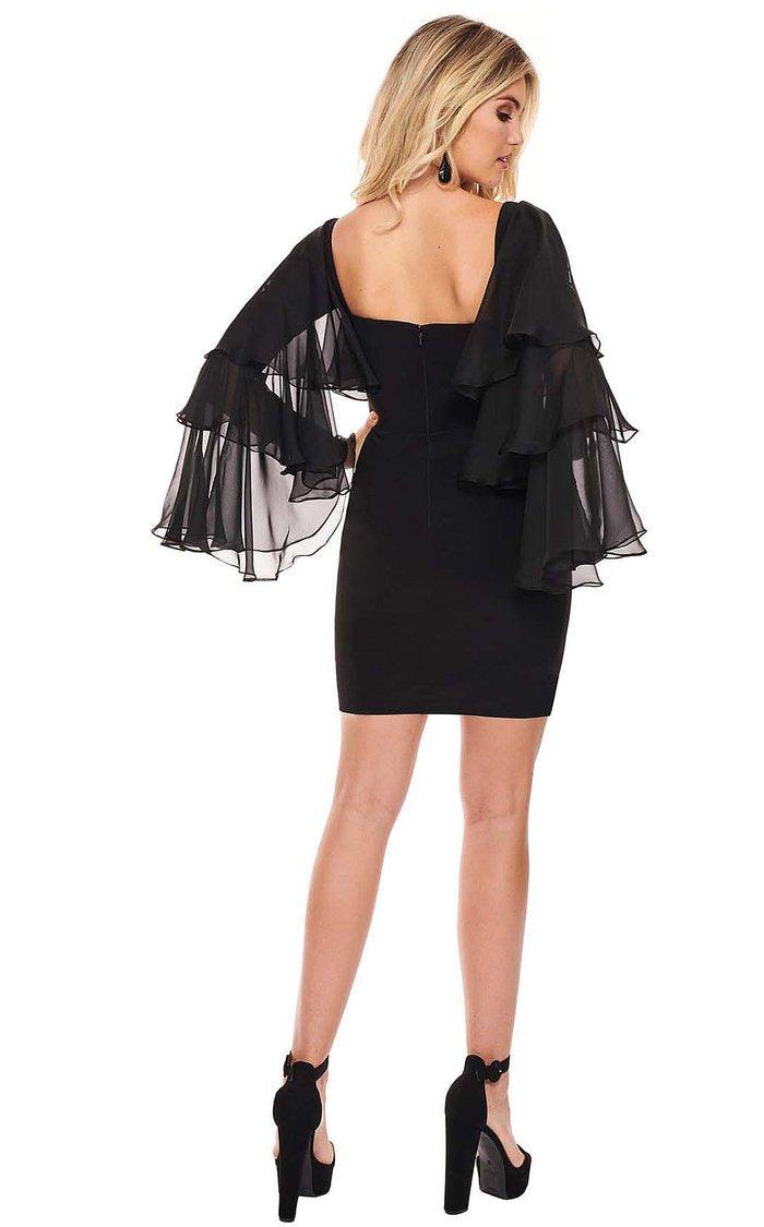 Rachel Allan Short Cocktail Formal Dress L1224 - The Dress Outlet
